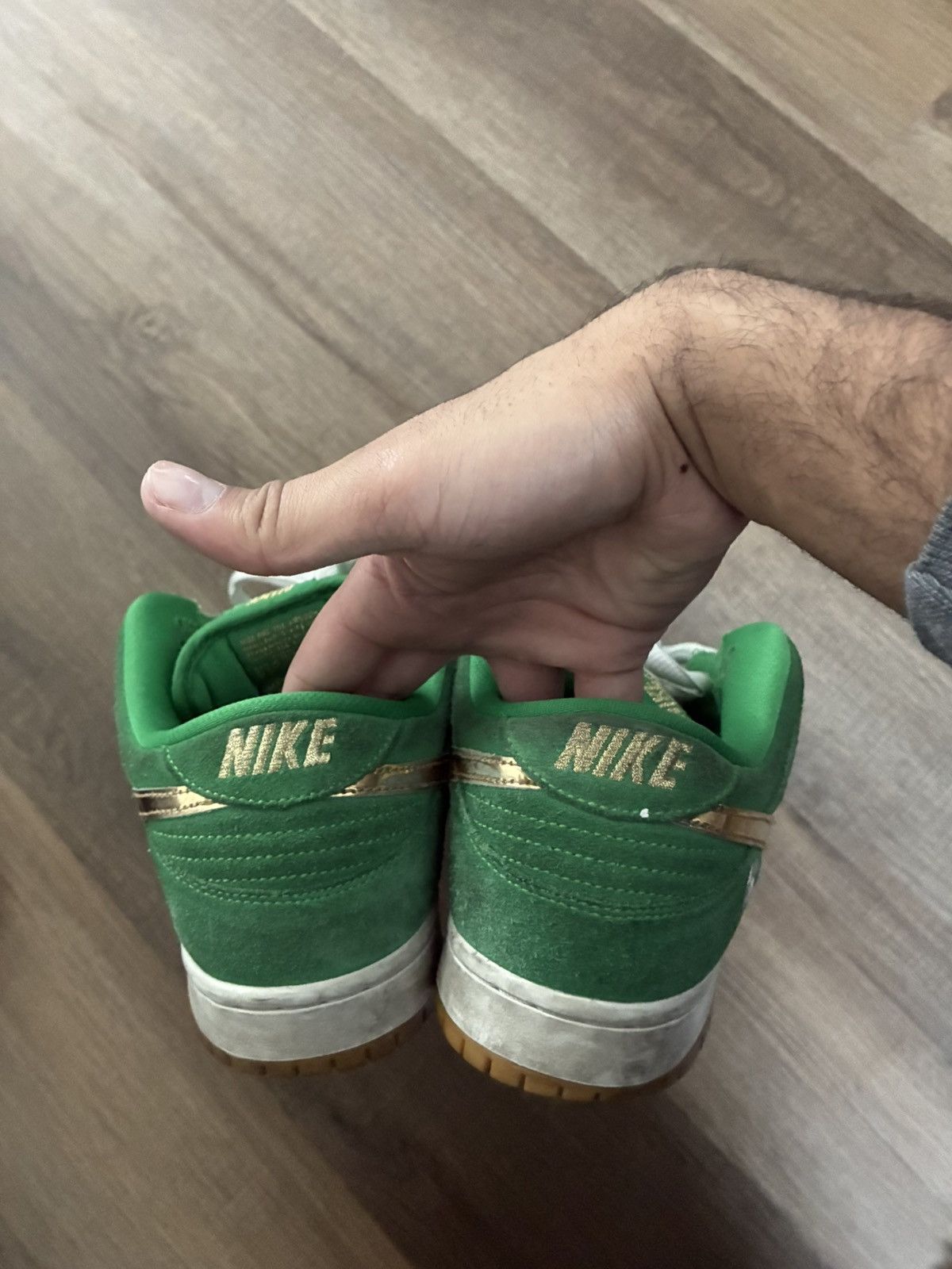Nike SB Nike dunk low sb st patricks Size US 11 / EU 44 - 4 Thumbnail