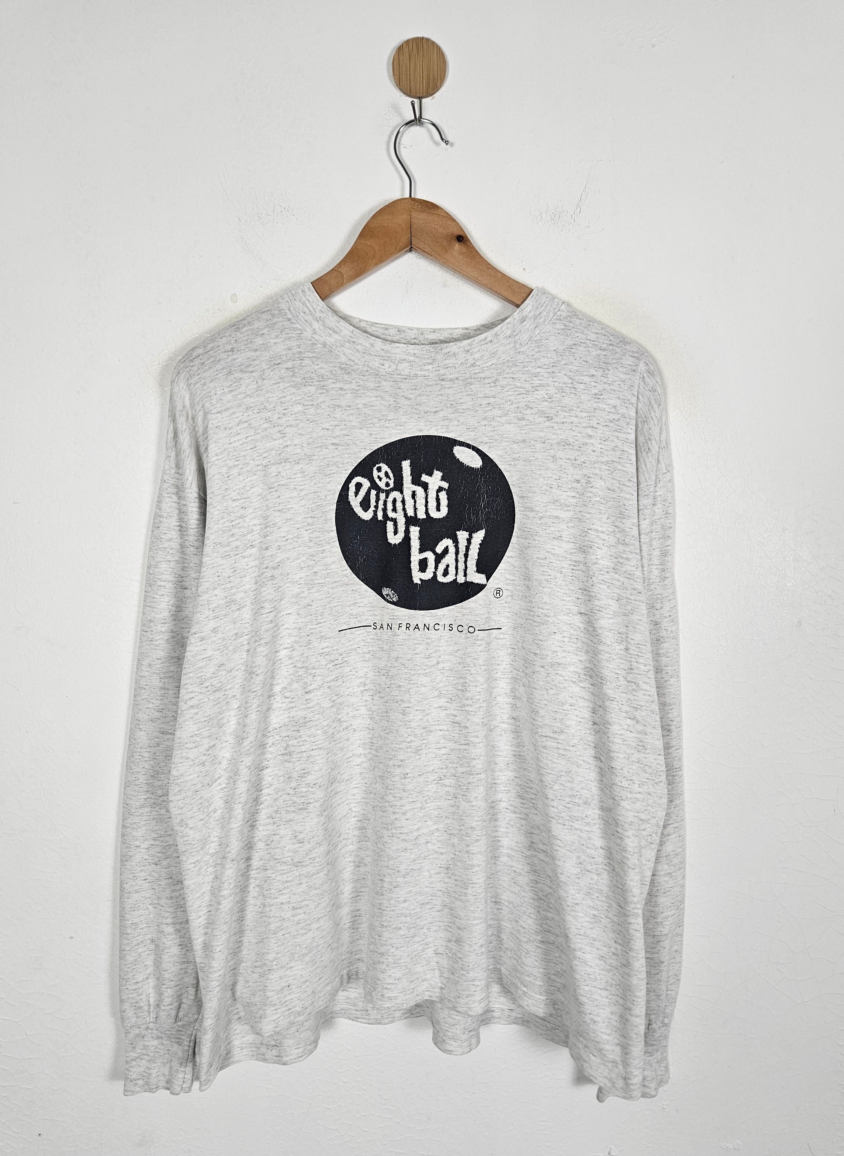 Band Tees × Vintage Vintage 90s Eightball Records San Francisco Tee Shirt Size US L / EU 52-54 / 3 - 1 Thumbnail