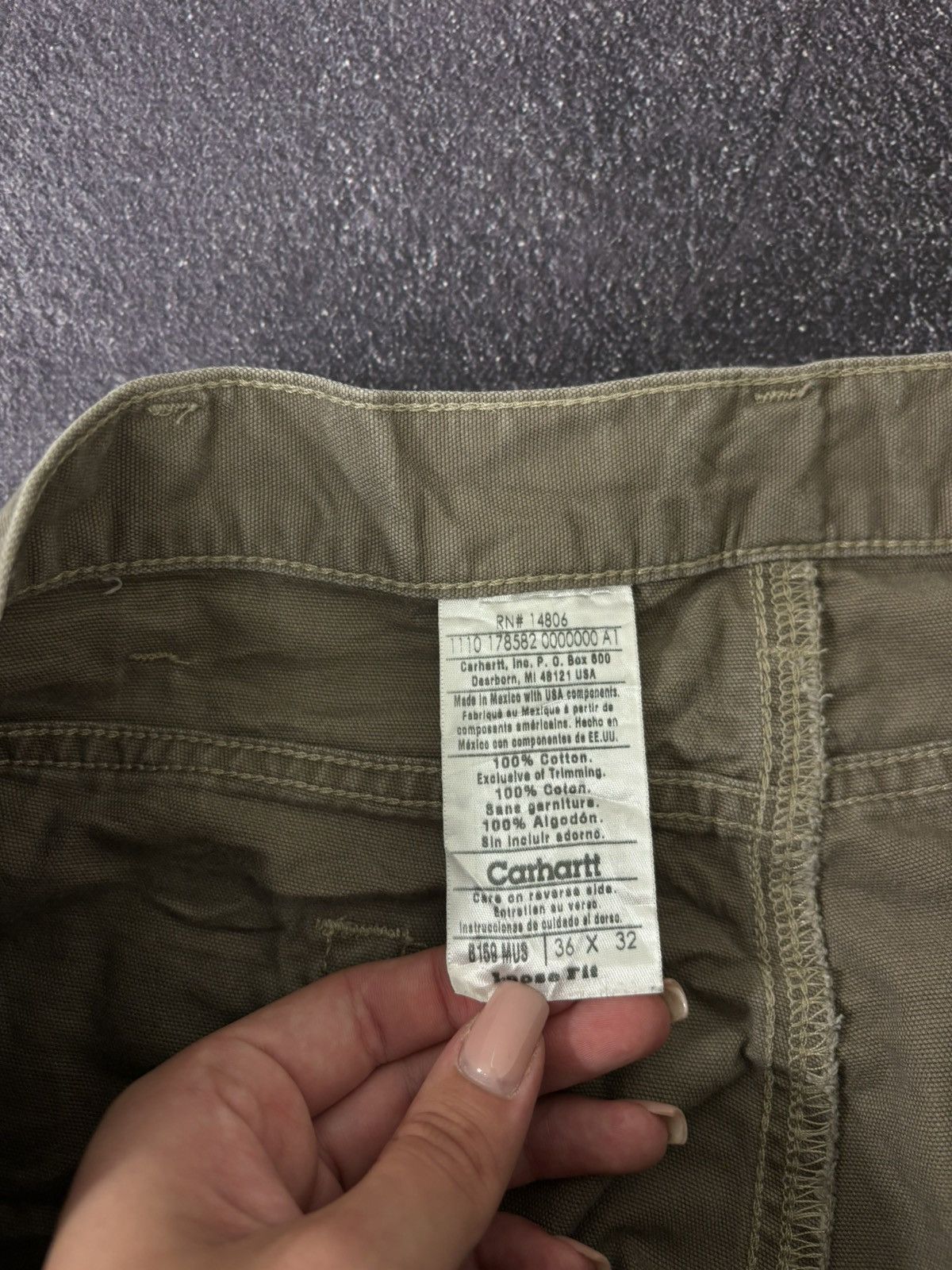 Carhartt Vintage 90s Carhartt Y2K Work Hype Baggy Pants Size US 36 / EU 52 - 16 Thumbnail