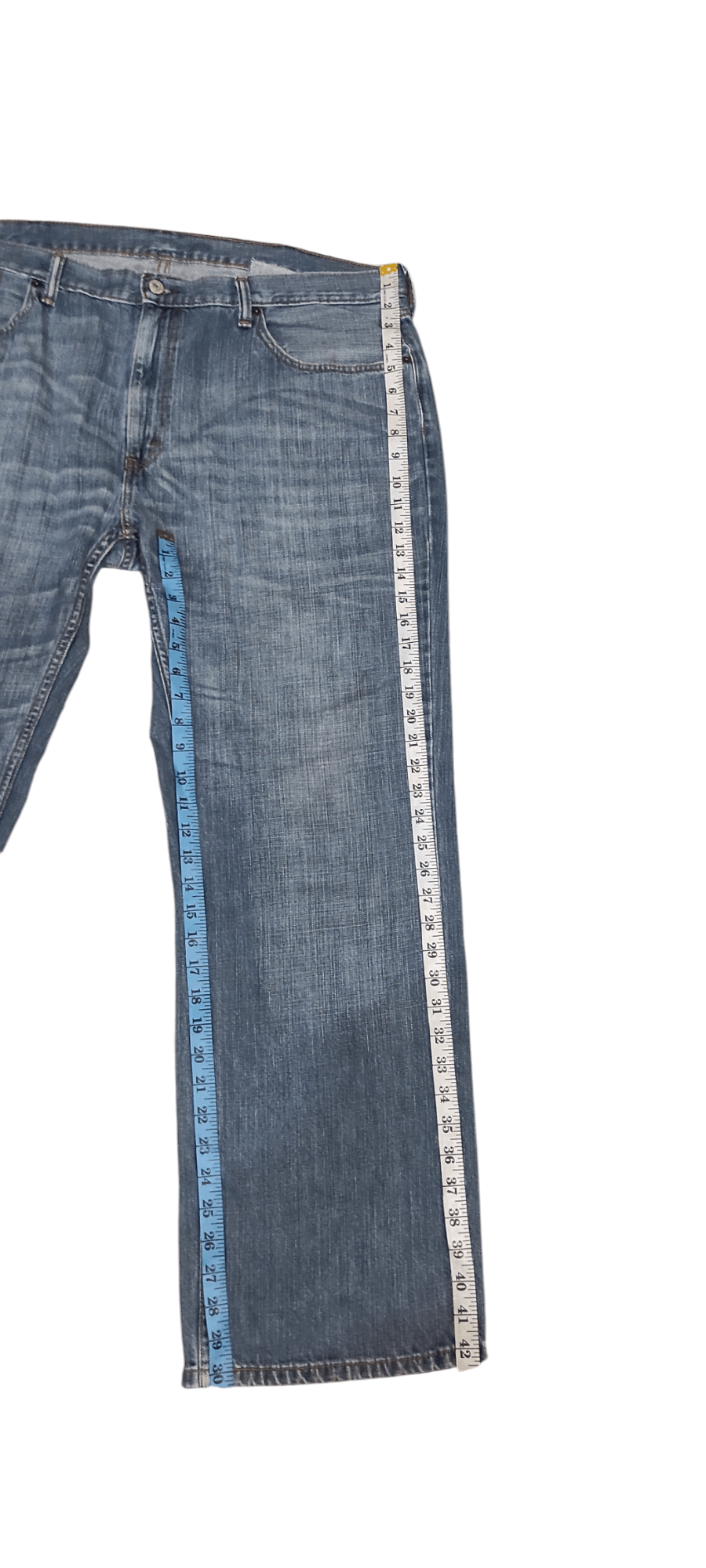 Levi's Big Size Levis Distressed Washed Denim Size US 42 / EU 58 - 8 Thumbnail