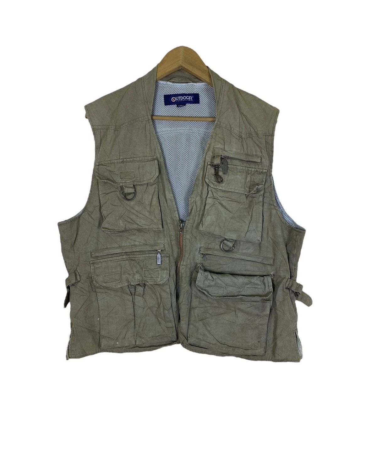 Vintage Vintage Outdoor Tactical Vest Jacket Size US L / EU 52-54 / 3 - 1 Thumbnail