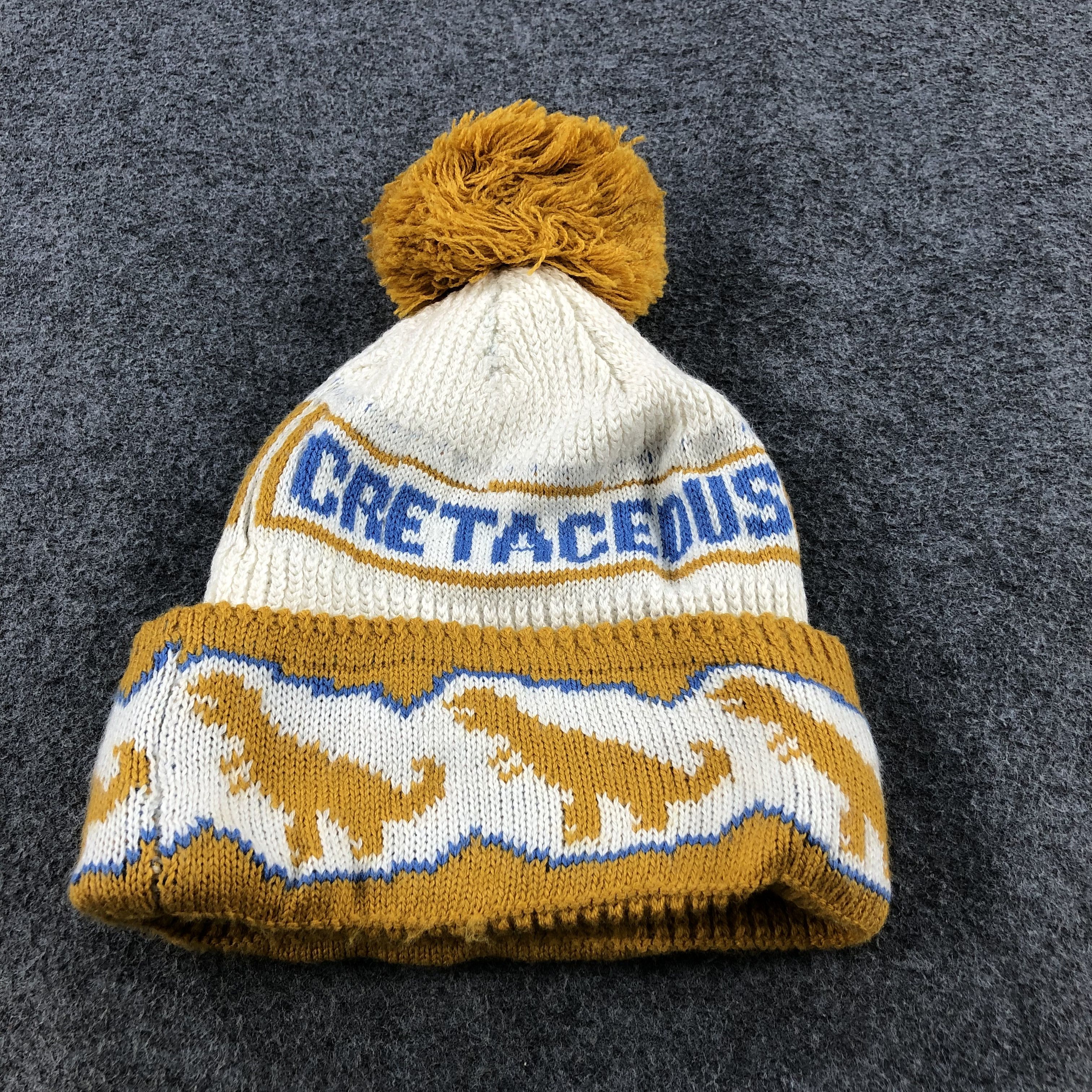 Vintage Cretaceous Bobble Beanie Snowcap Snow Hat B163 Size ONE SIZE - 4 Thumbnail