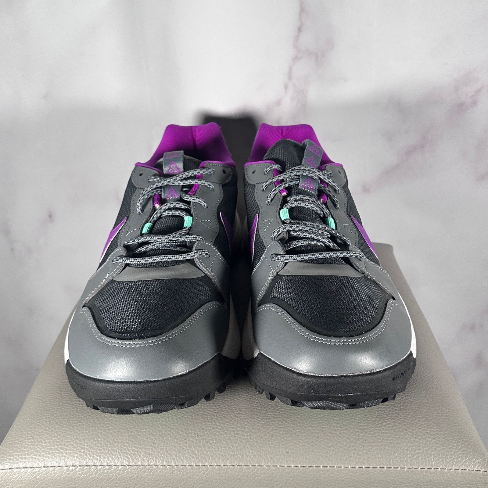 Nike ACG Lowcate Smoke Grey Vivid Purple Size US 10.5 / EU 43-44 - 7 Thumbnail