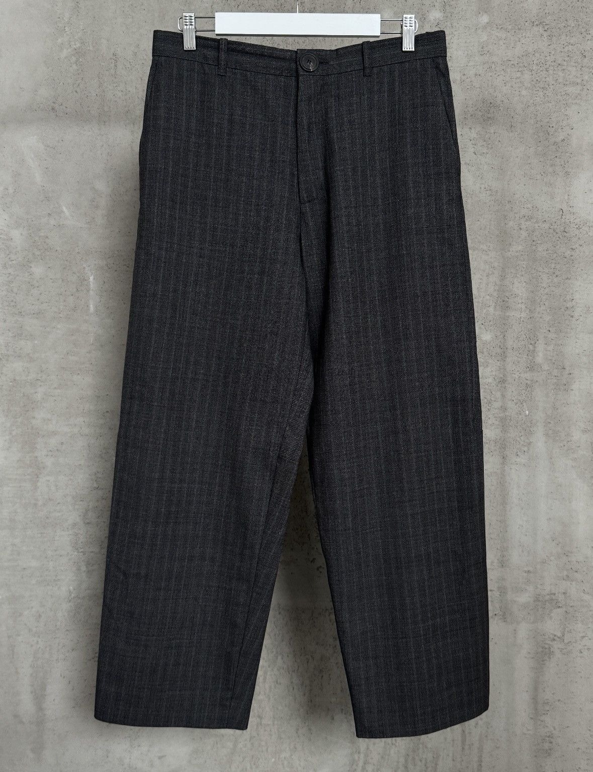 Balenciaga Balenciaga Wide-leg Cropped Trousers SS19 Size US 30 / EU 46 - 1 Thumbnail