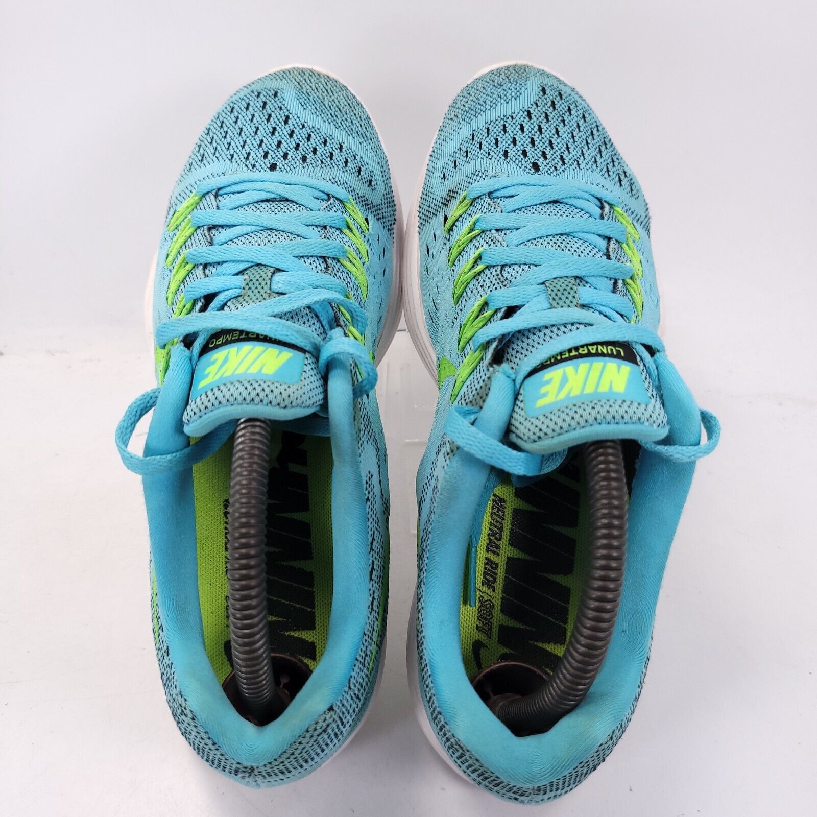 Nike Nike Lunar Tempo Shoe Womens Size 9.5 705462-400 Blue Green Size US 9.5 / IT 39.5 - 4 Thumbnail