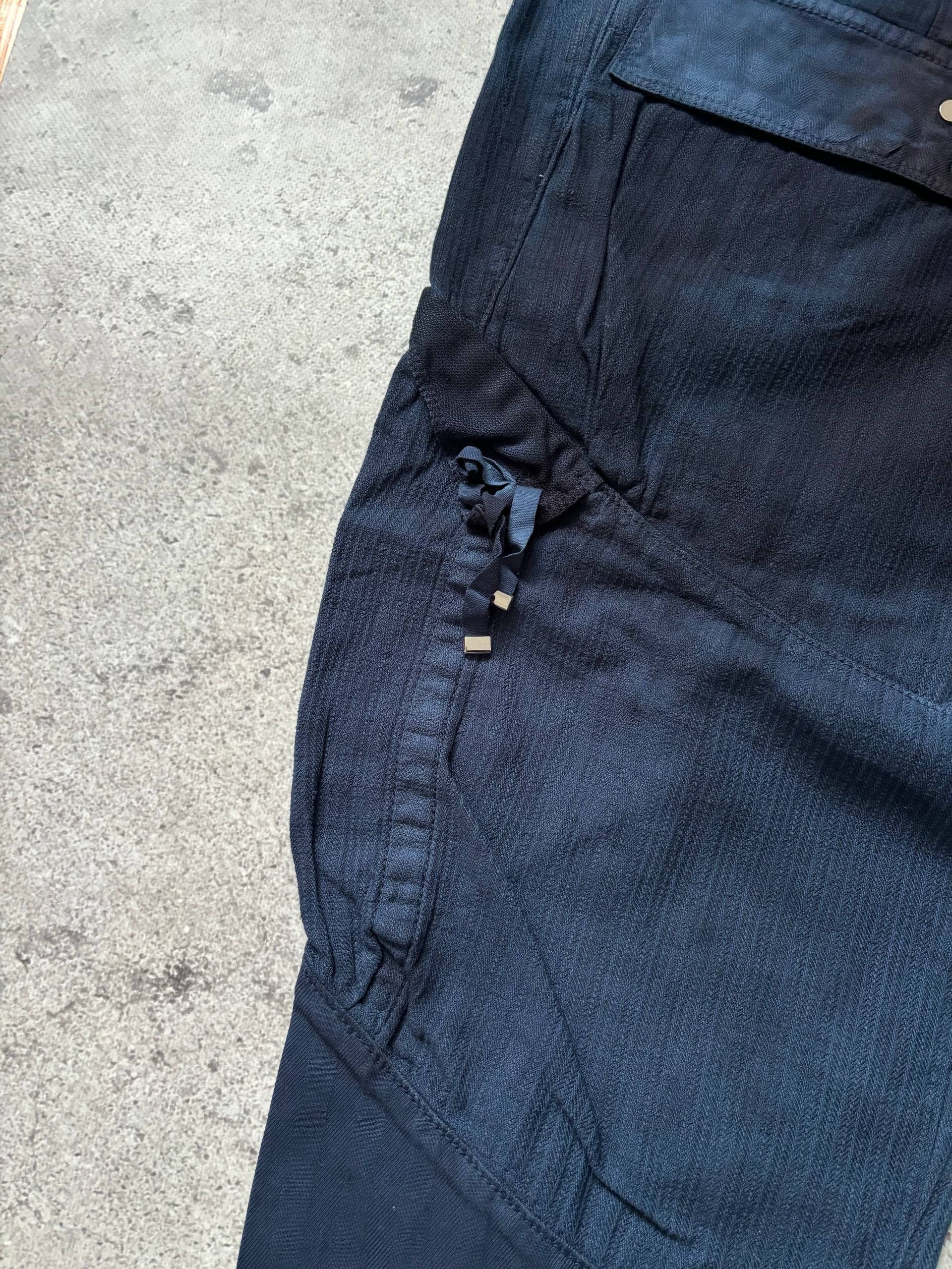 Japanese Brand Avant Garde Designer High Use Washed Cargo Pants Size US 32 / EU 48 - 11 Thumbnail