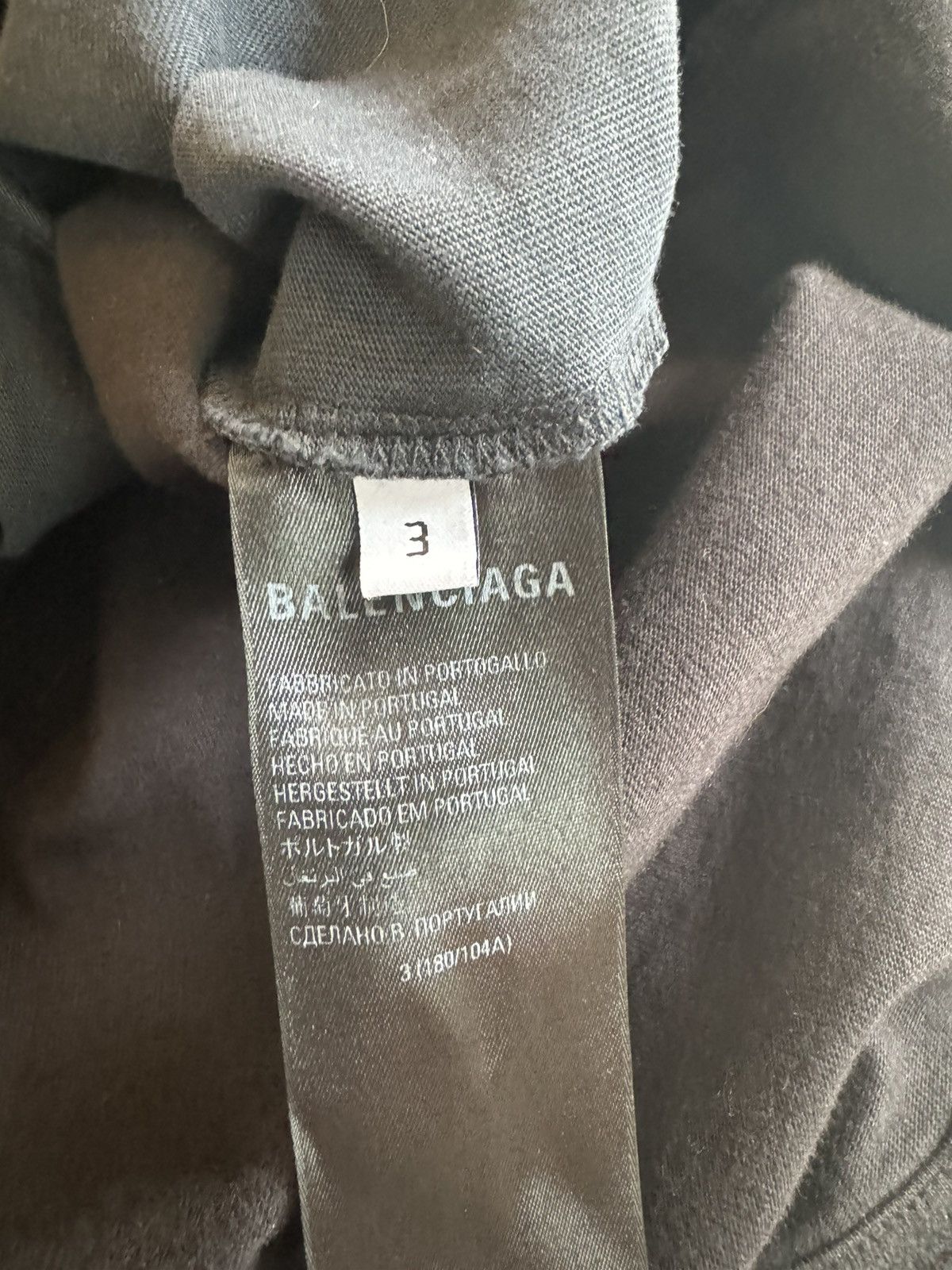 Balenciaga Balenciaga Speed Hunters Upside Down Tee Size US L / EU 52-54 / 3 - 9 Thumbnail