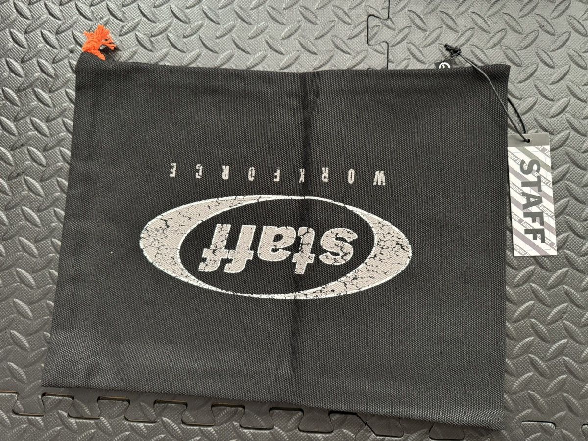 G59 Records × STAFF WORKFORCE Staff Workforce Drawstring Bag Size ONE SIZE - 3 Thumbnail