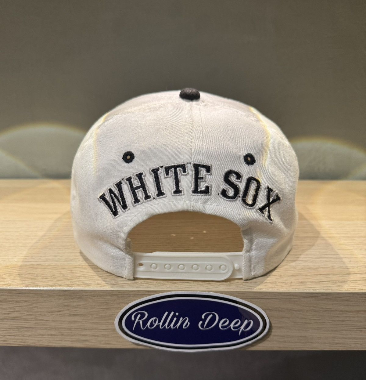 MLB × Vintage Vintage 90s MLB White Sox Chicago Blockhead Size ONE SIZE - 4 Thumbnail