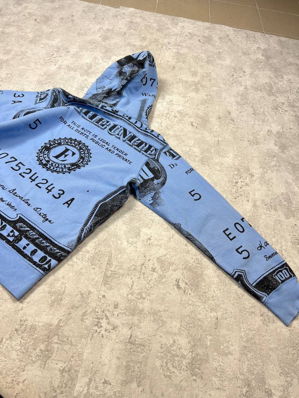 Supreme Supreme Benjamin Franklin 100 Dollar Bill Hoodie Size US L / EU 52-54 / 3 - 13 Thumbnail