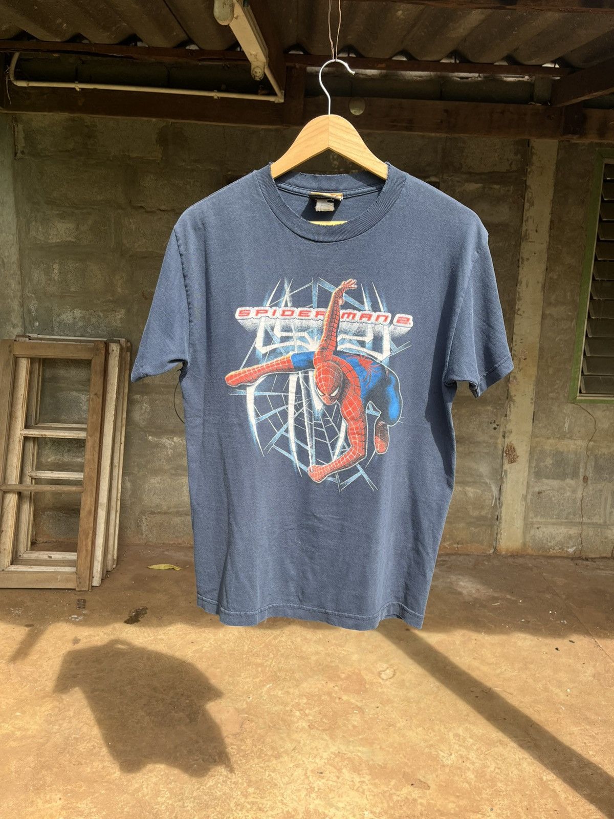 Vintage Thrashed spiderman 2 Size US M / EU 48-50 / 2 - 1 Thumbnail