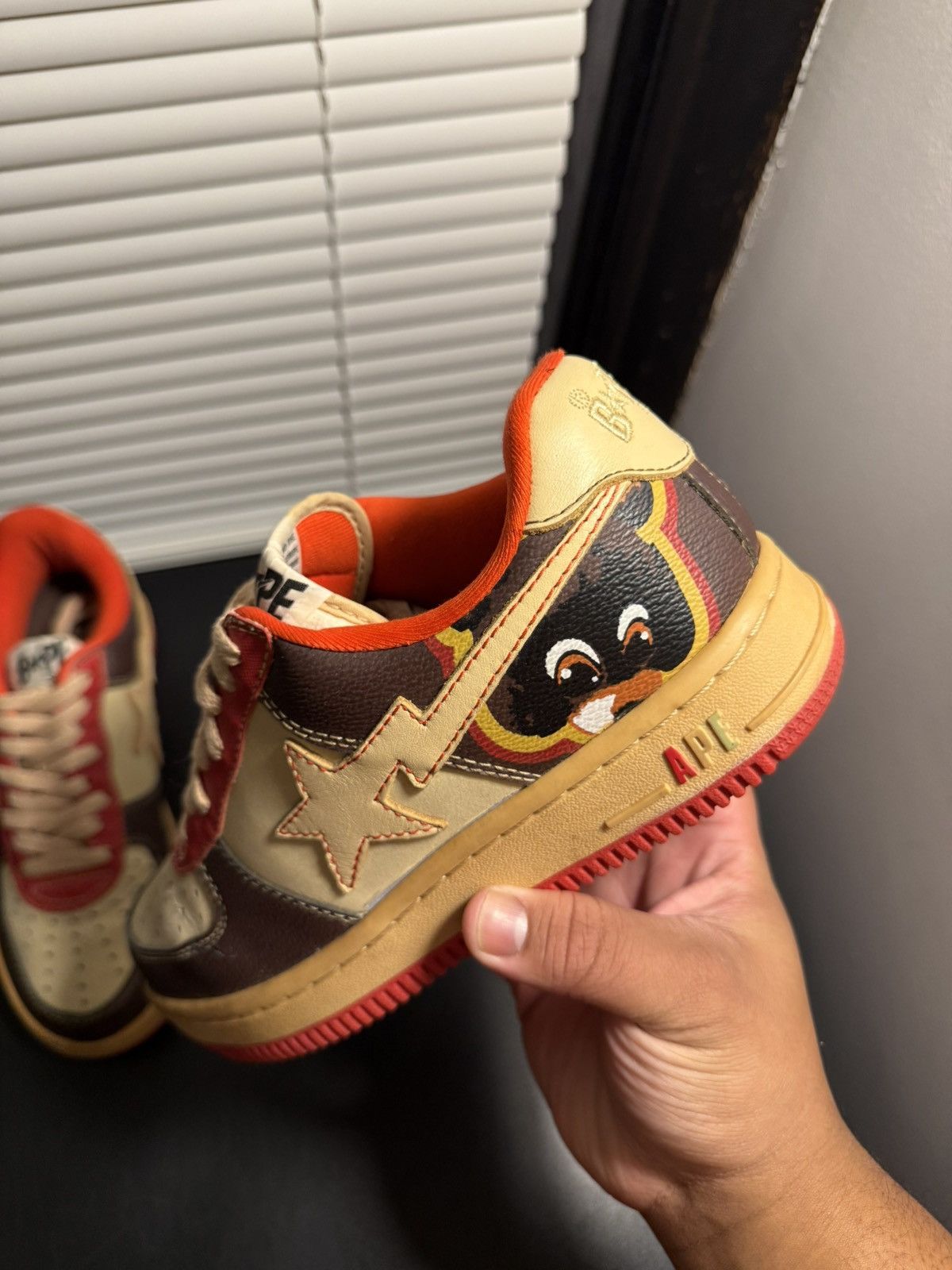Bape Bapesta College Dropout Kanye Size 6.5 Size US 6.5 / EU 39-40 - 5 Thumbnail