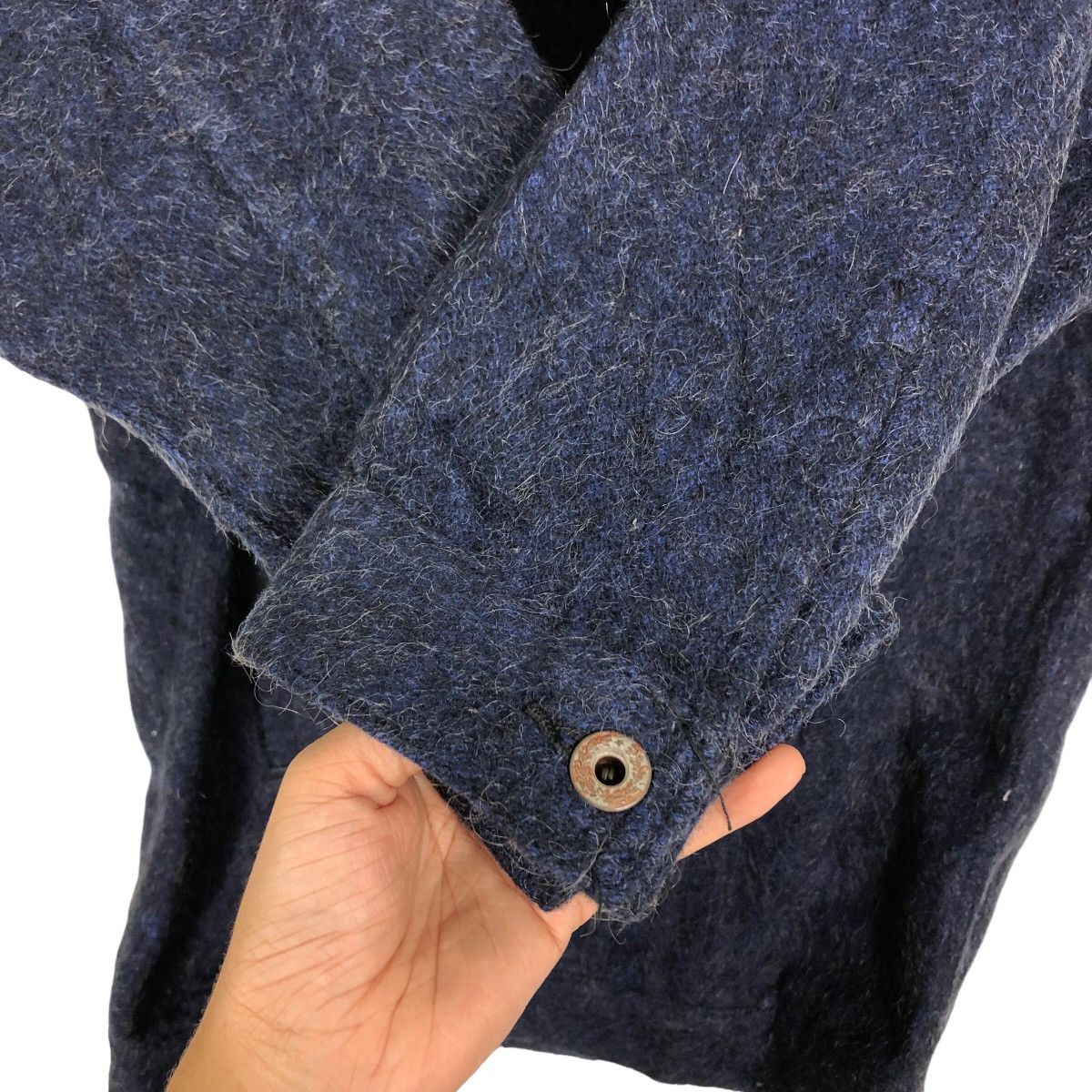 Japanese Brand 🔥MOHAIR JACKET MASTERKEY JAPAN INSPIRE RICK OWENS Size US M / EU 48-50 / 2 - 12 Thumbnail