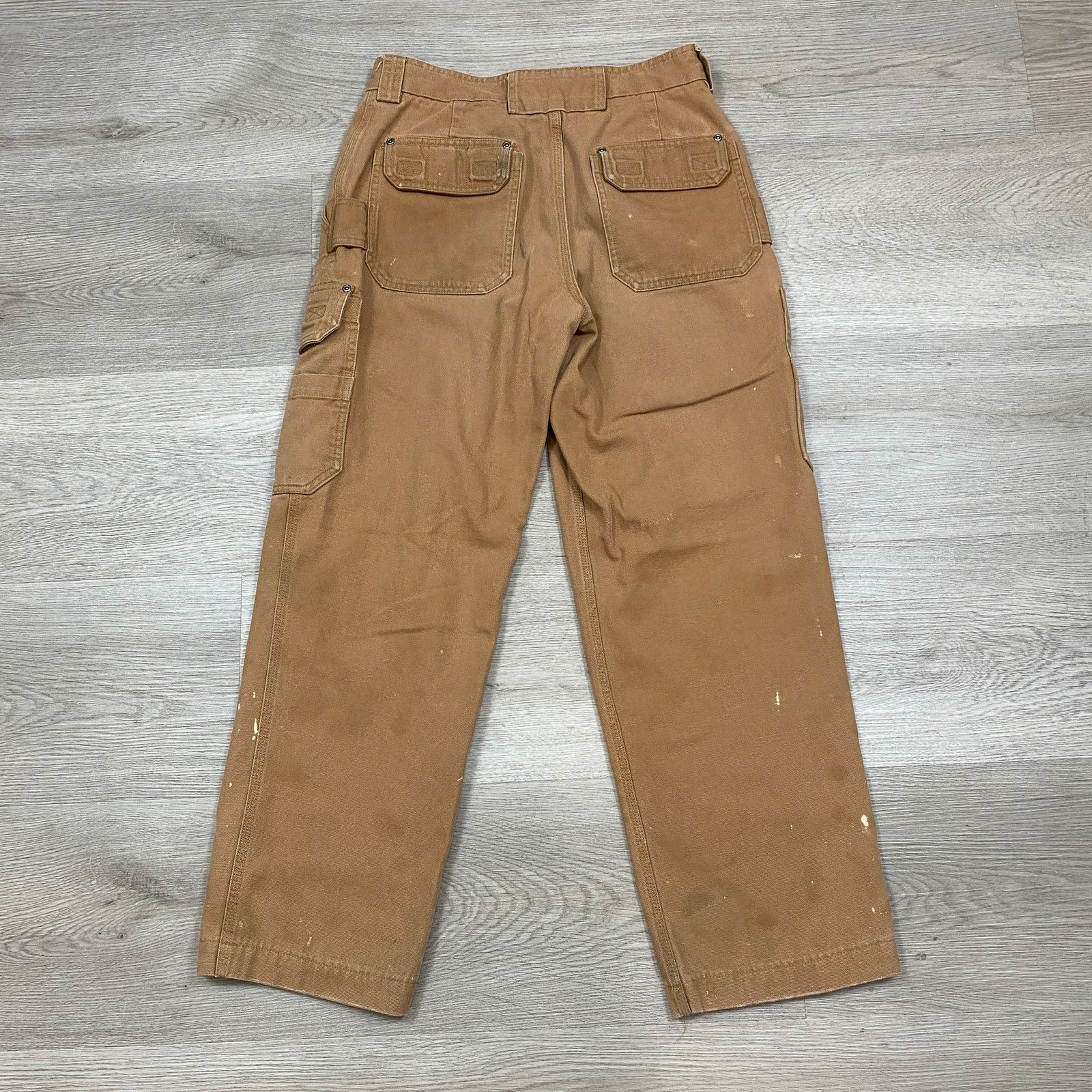 Duluth Trading Company Duluth Trading Co Fire Hose Relaxed Cargo Work Pants 32x29 Size US 32 / EU 48 - 3 Thumbnail