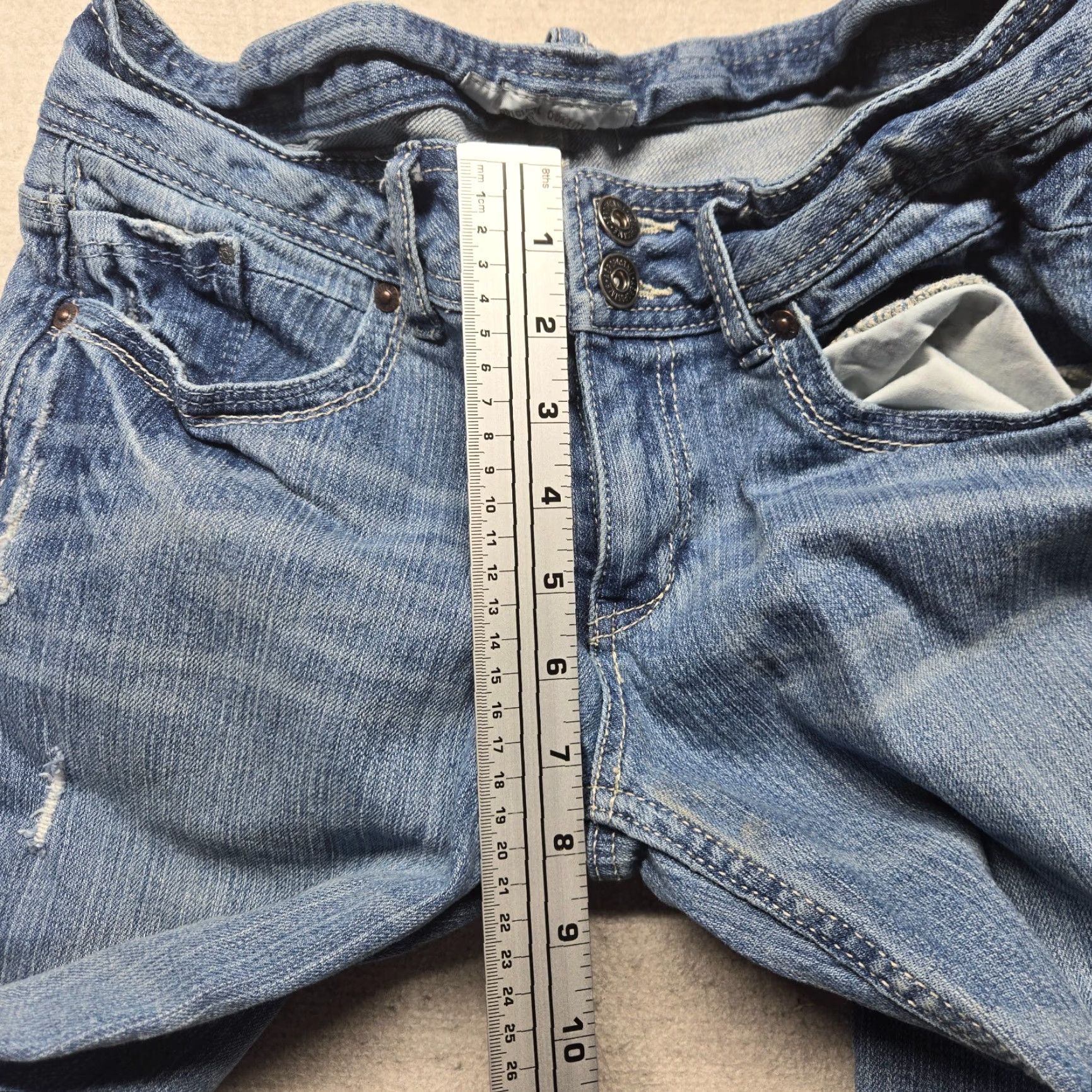 Vintage Aéropostale Jeans Adult Women's 5/6 Medium Wash Denim Jegging Blue Womens Size 28" / US 6 / IT 42 - 6 Thumbnail
