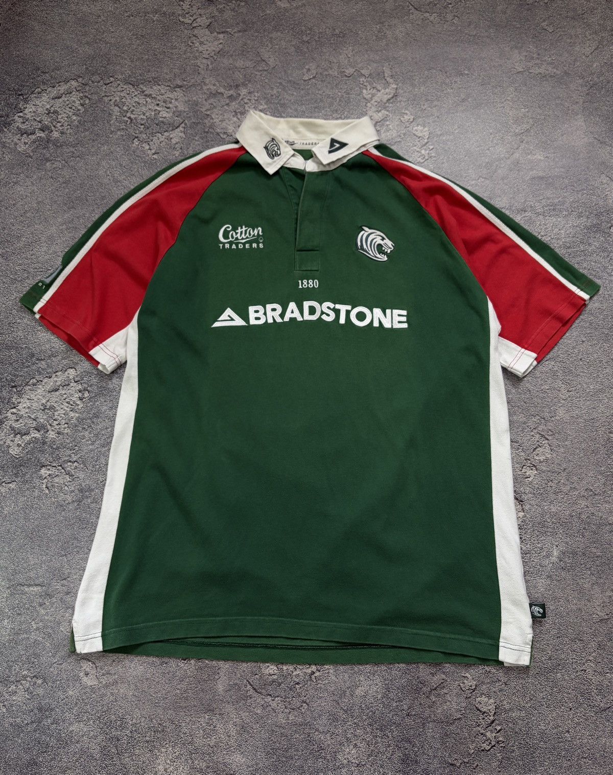 Cotton Traders 2003-05 Leicester Tigers Cotton Traders Rugby Shirt XL Size US XL / EU 56 / 4 - 1 Thumbnail
