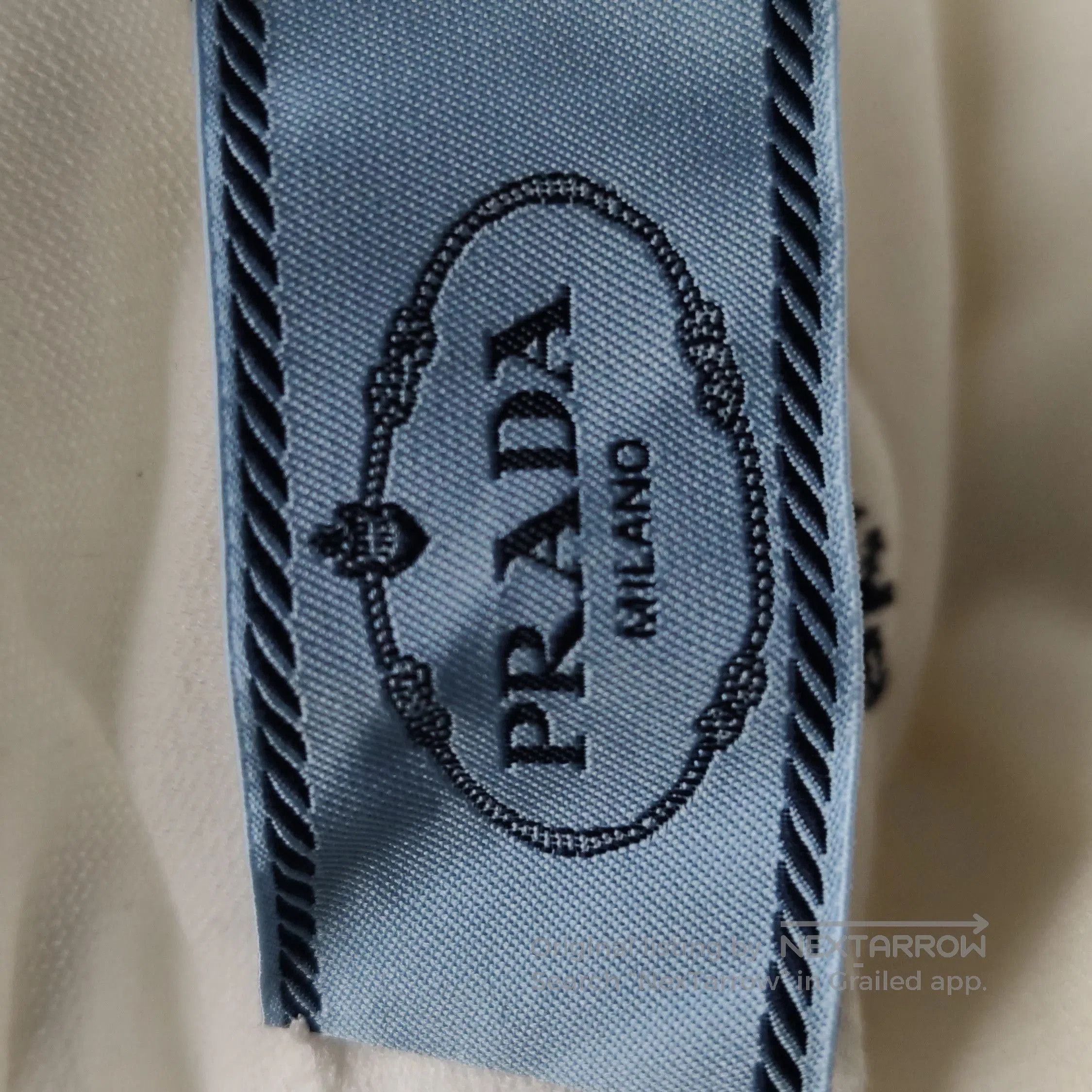 Prada Prada Logo Knit Top with Cut. Size L / US 10 / IT 46 - 3 Thumbnail