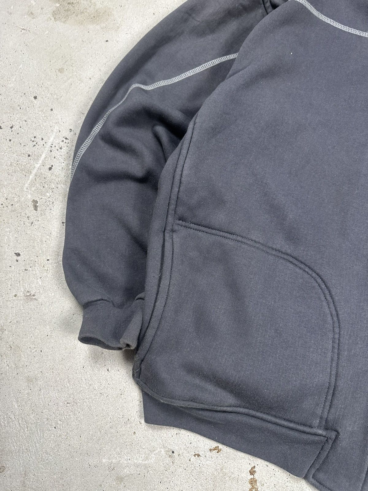 Formula 1 × Vintage Vintage Y2K Formula Uno Grey Heavyweight Racing Zip Hoodie Size US XXL / EU 58 / 5 - 3 Thumbnail