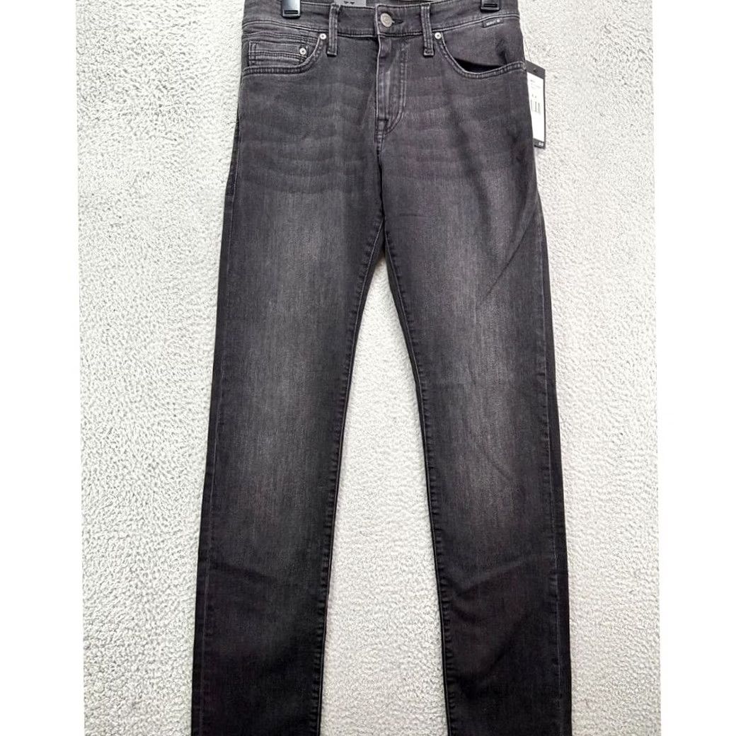 Mavi Mavi Zach Jeans Mens 29X34 Dark Grey Straight Denim Pants NEW Size US 29 - 3 Thumbnail