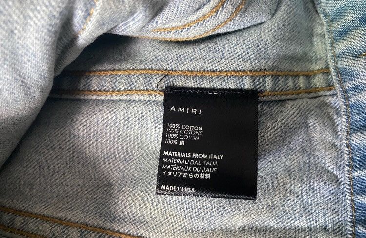 Amiri AMIRI 19ss Metropolitan Rendering Jacket 2412-Nextarrow Size US M / EU 48-50 / 2 - 9 Thumbnail