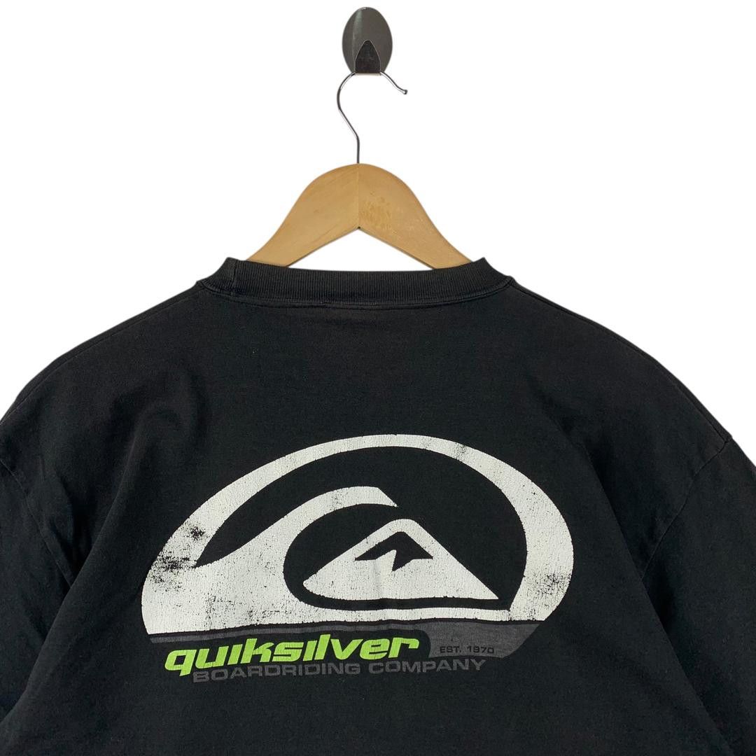 Quiksilver Vintage QUIKSILVER Surfing back hit tee Size US M / EU 48-50 / 2 - 10 Thumbnail
