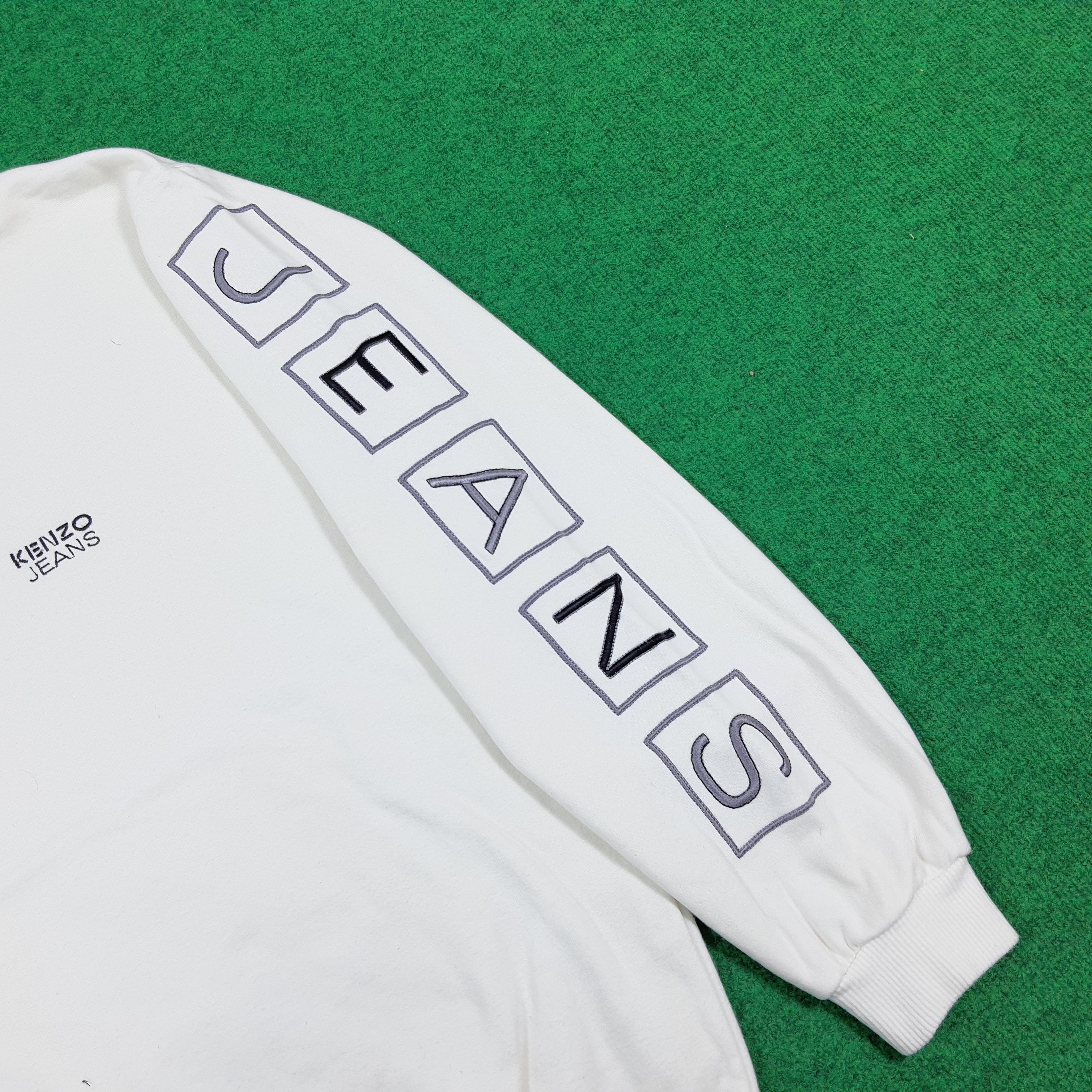 Kenzo Vintage Kenzo Jeans Big Logo Sweatshirt C304N19 Size US M / EU 48-50 / 2 - 3 Thumbnail