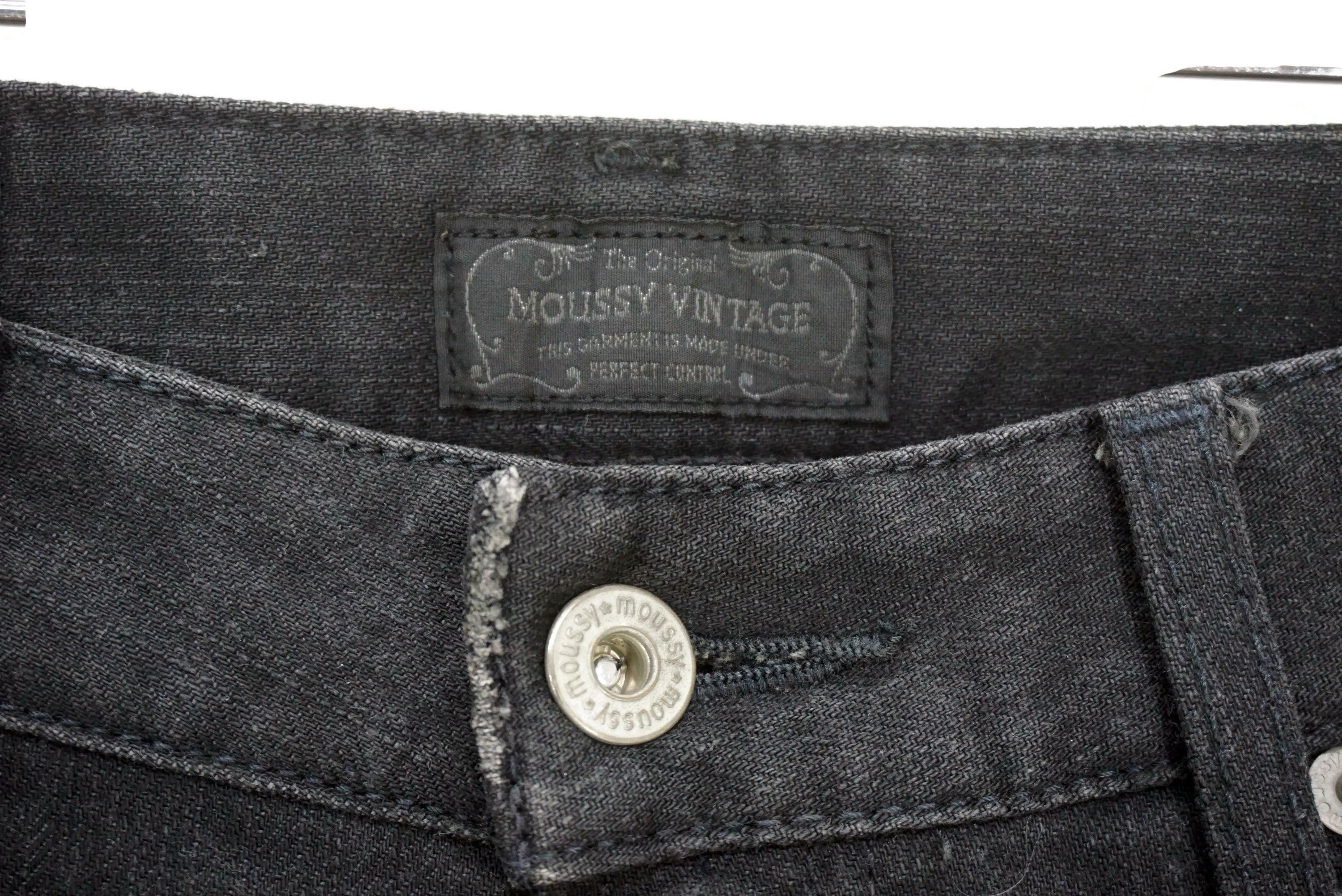 Japanese Brand Moussy Vintage Jeans fit W29xL33 Japanese Low-Rise Skinny Size 25" / US 0 / IT 36 - 5 Thumbnail