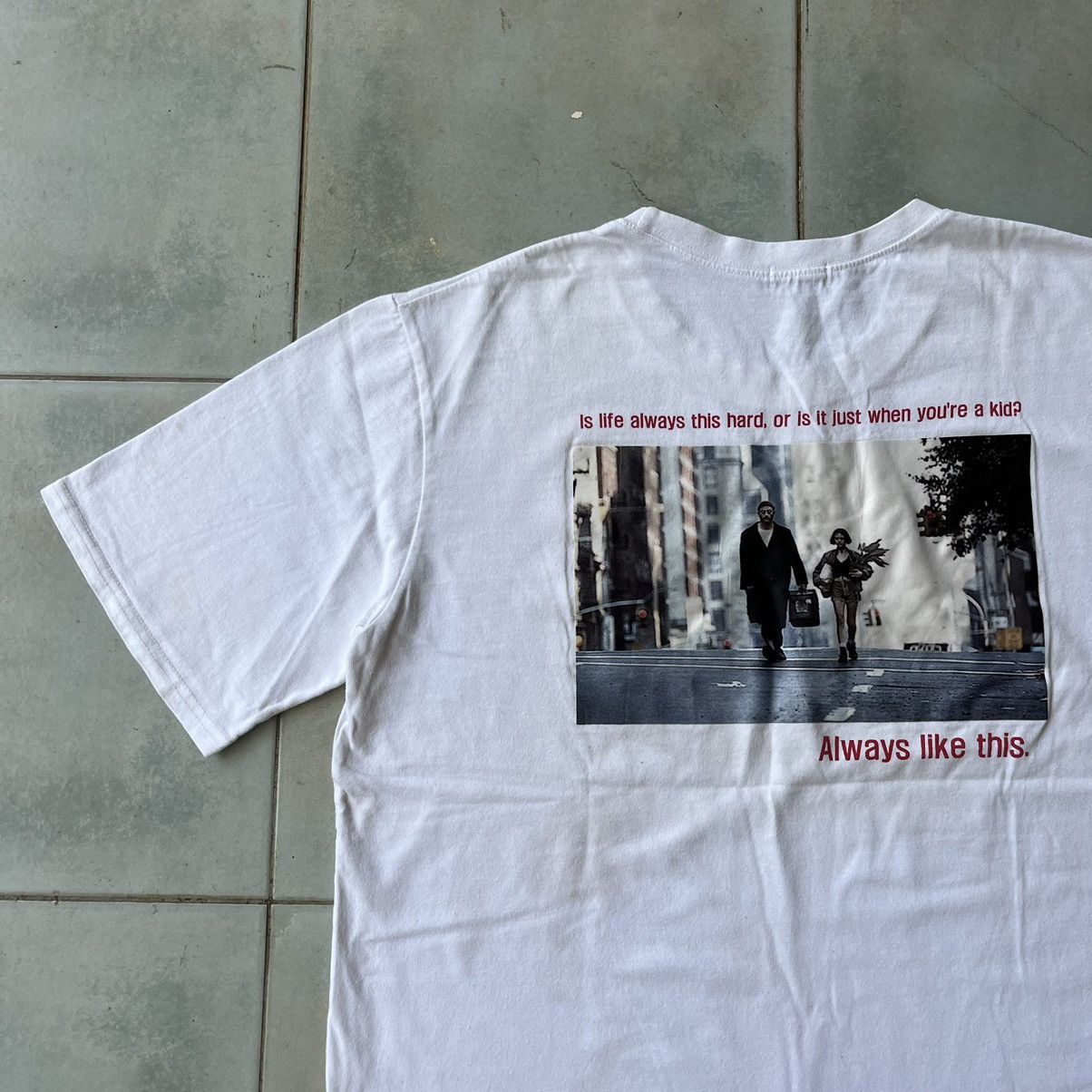 Vintage Vintage Y2k Leon The Professional Action Crime Movie Bootleg Size US L / EU 52-54 / 3 - 3 Thumbnail