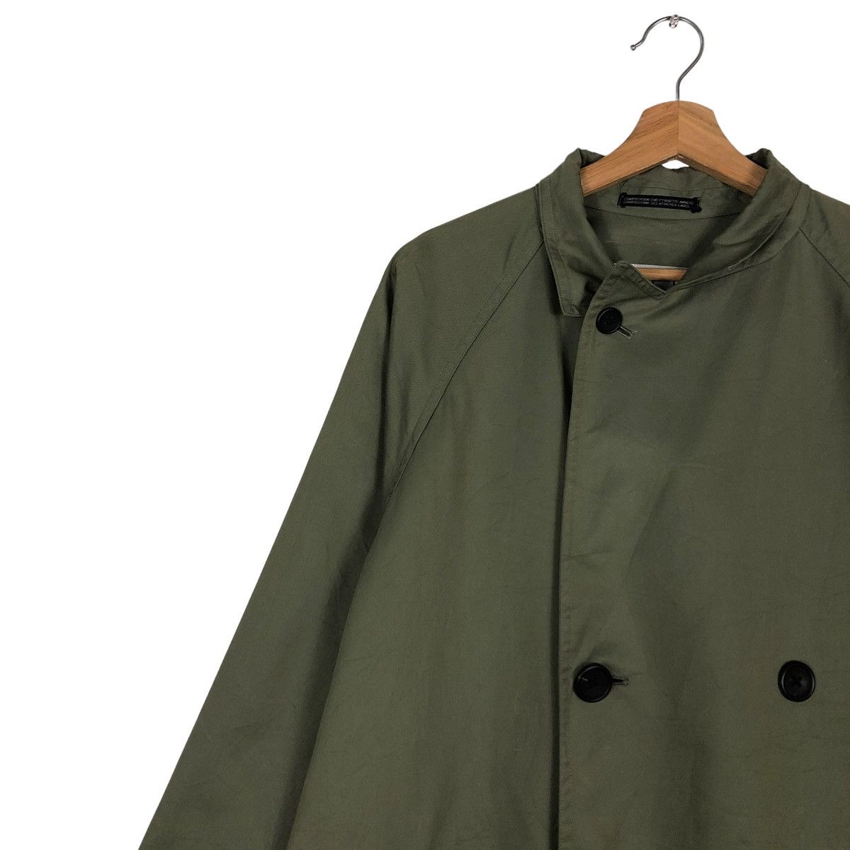 Yohji Yamamoto RICH GREEN FLY COATS LONG JACKET IMPER MEABLE YOHJI YAMAMOTO Size US M / EU 48-50 / 2 - 6 Thumbnail