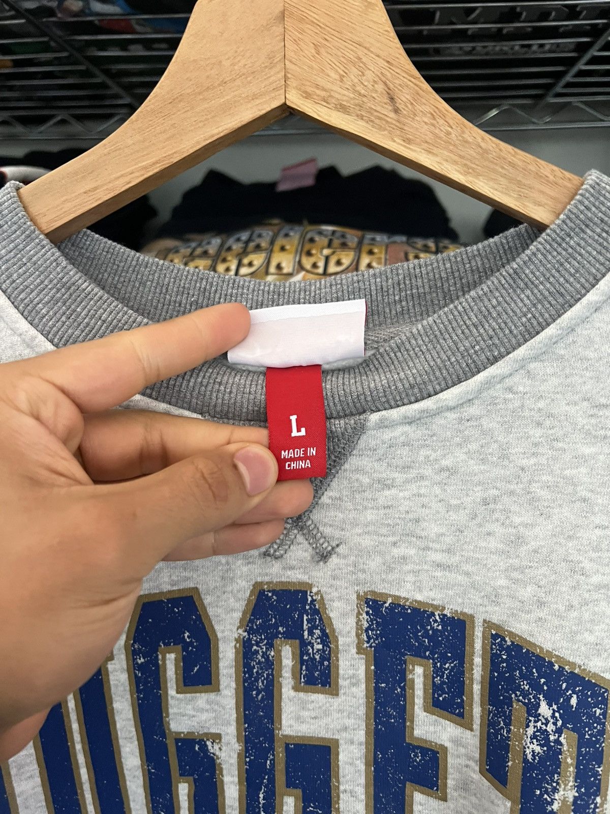 Mitchell & Ness NBA Denver Nuggets Crewneck Size US L / EU 52-54 / 3 - 6 Thumbnail