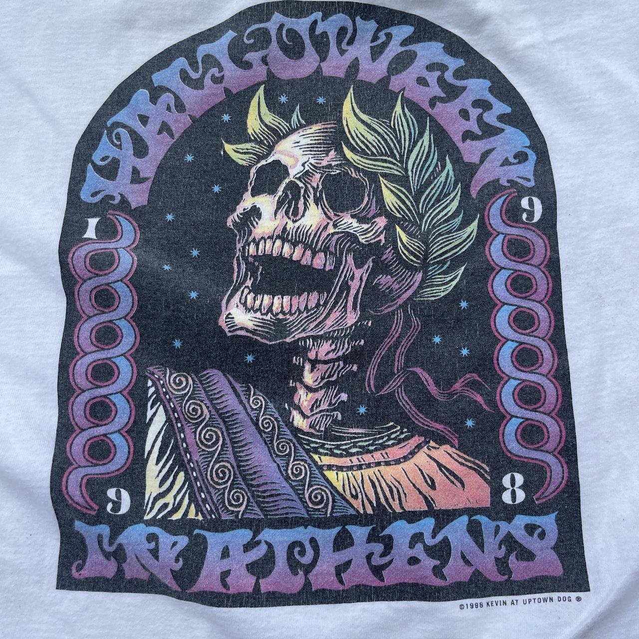 Vintage Vintage 90s Halloween in Athens Music Festival tee Size US M / EU 48-50 / 2 - 4 Thumbnail