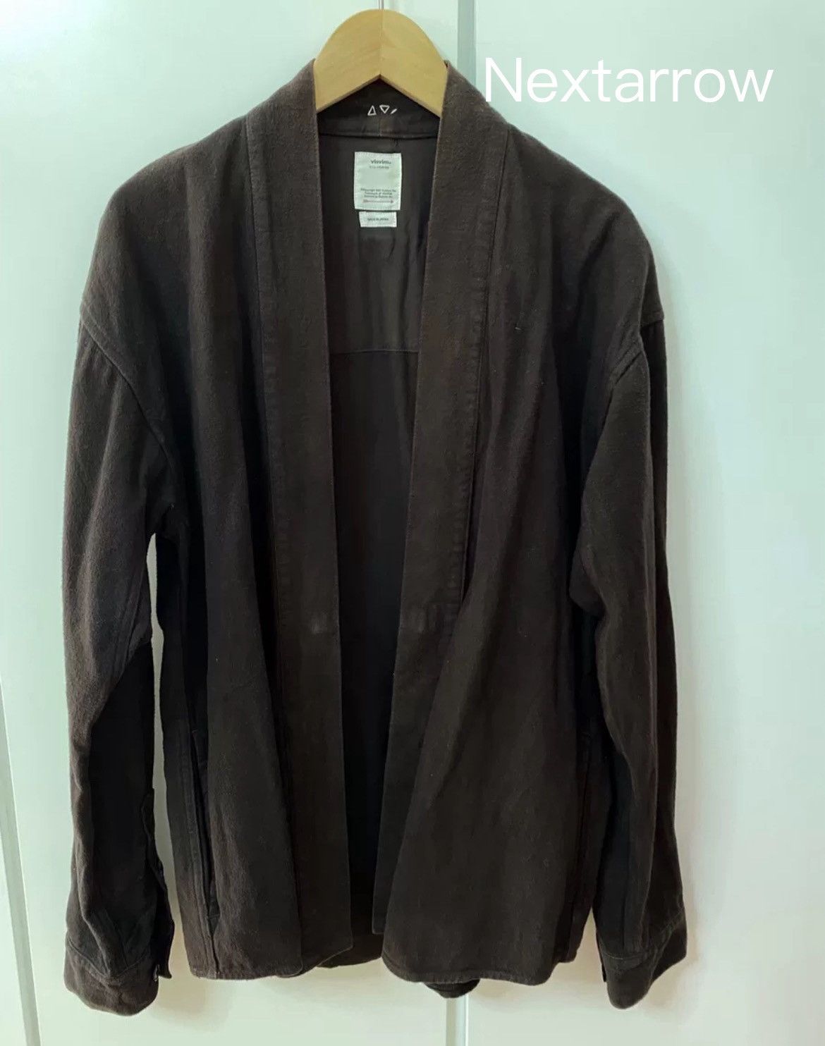 Visvim VISVIM vv 18AW cardigan washed with water robe jacket Size US S / EU 44-46 / 1 - 1 Thumbnail