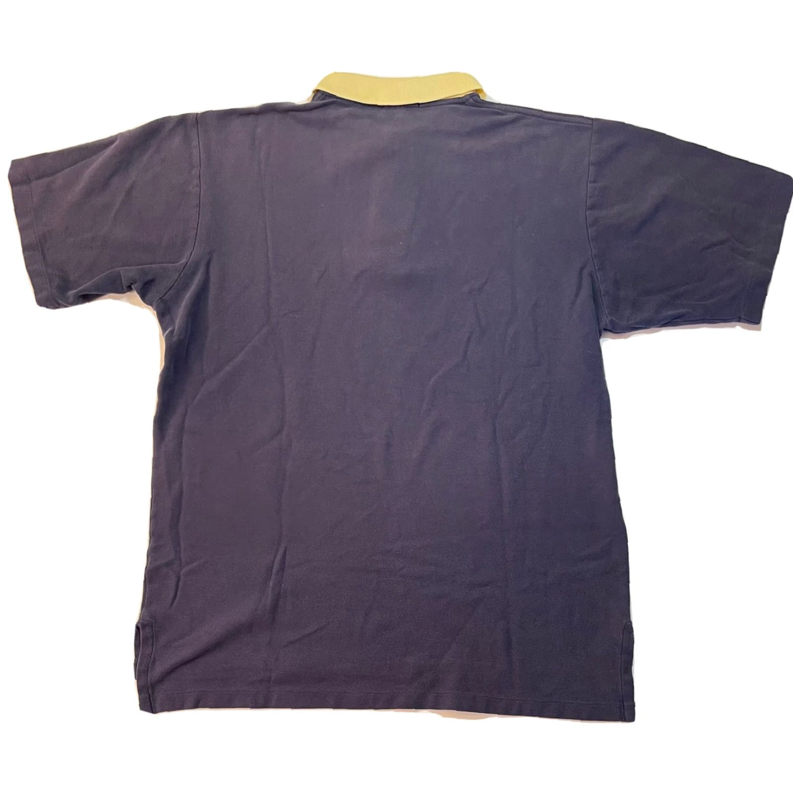 Ralph Lauren VINTAGE Ralph Lauren Polo Golf Collared Shirt Spell Out Logo Blue L Men 90s Sports Size US L / EU 52-54 / 3 - 4 Thumbnail