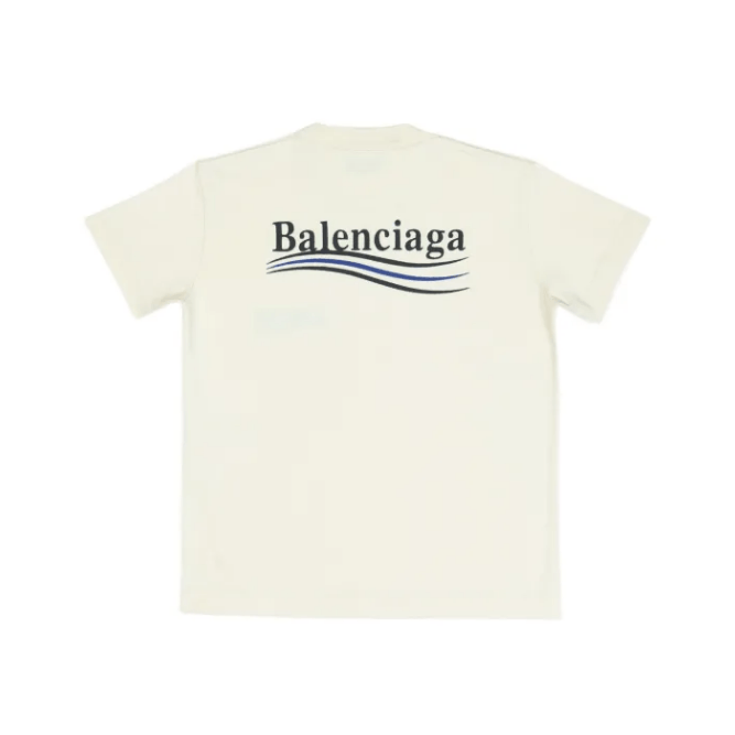 Balenciaga Balenciaga logo print crew neck short-sleeve T-shirt Size US S / EU 44-46 / 1 - 1 Thumbnail