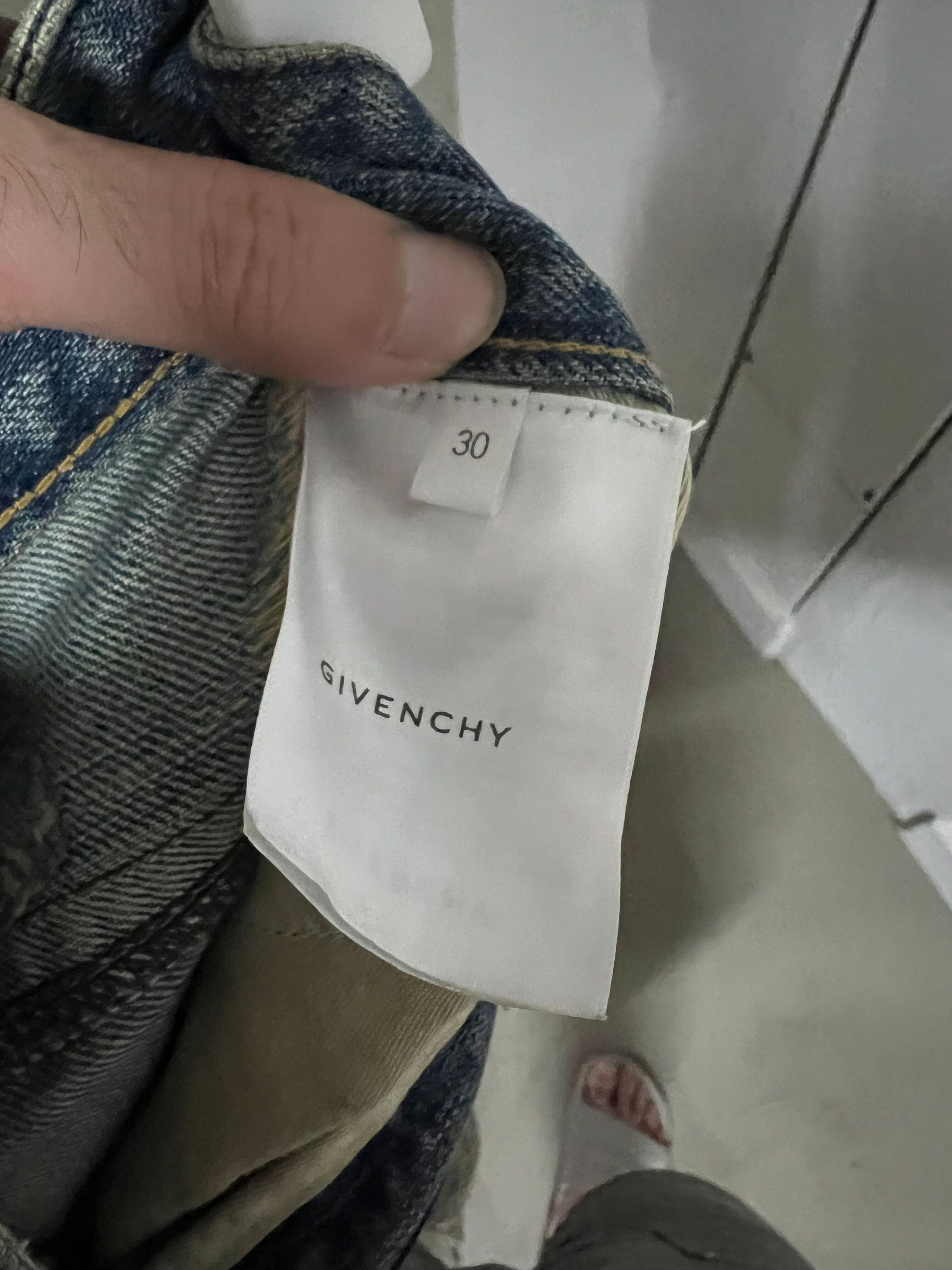 Givenchy Boro Destroyed denim jeans Size US 30 / EU 46 - 10 Thumbnail
