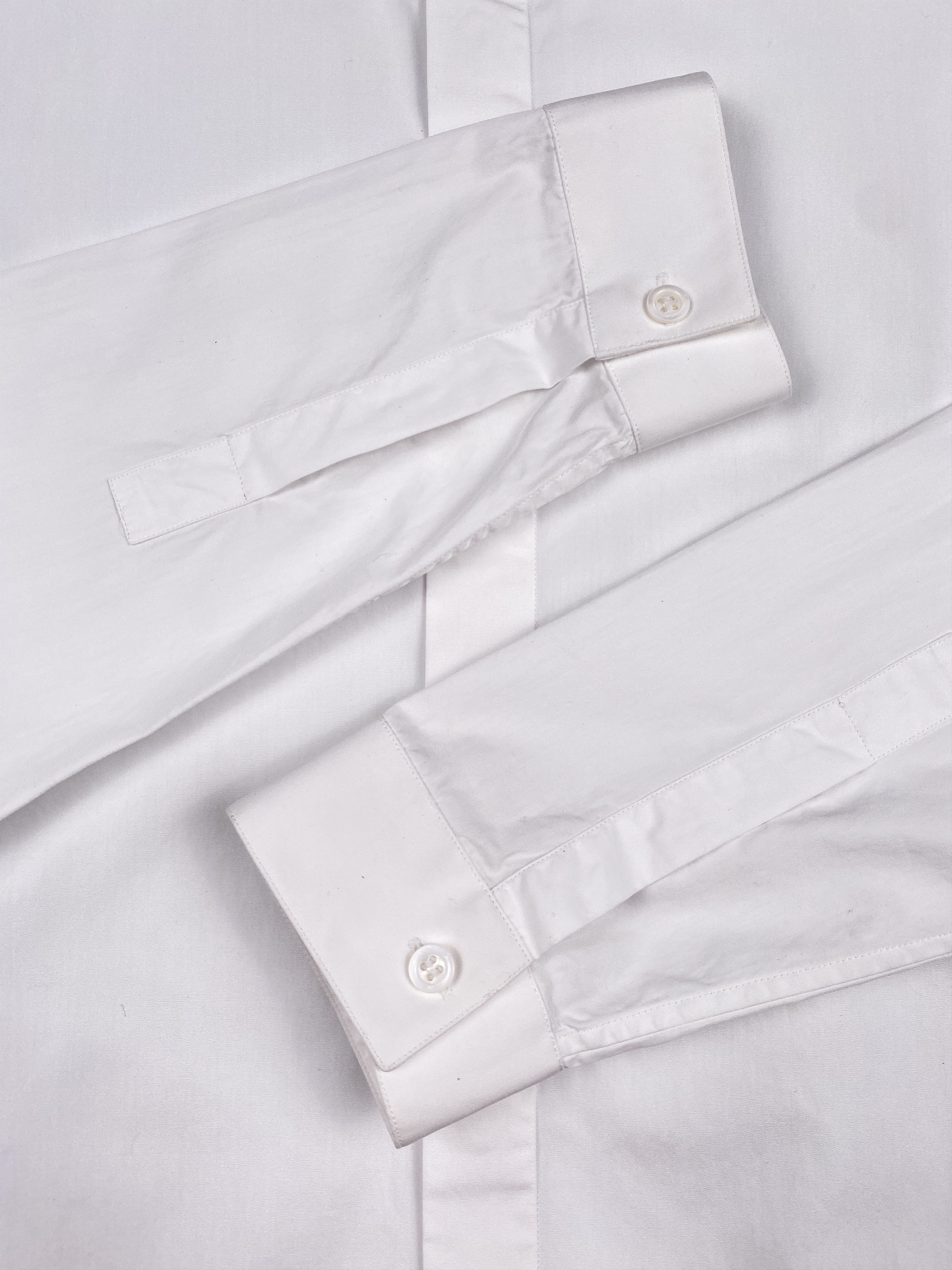 Dior Uniforme Plain Long Sleeve Shirt Size XS / US 0-2 / IT 36-38 - 8 Thumbnail