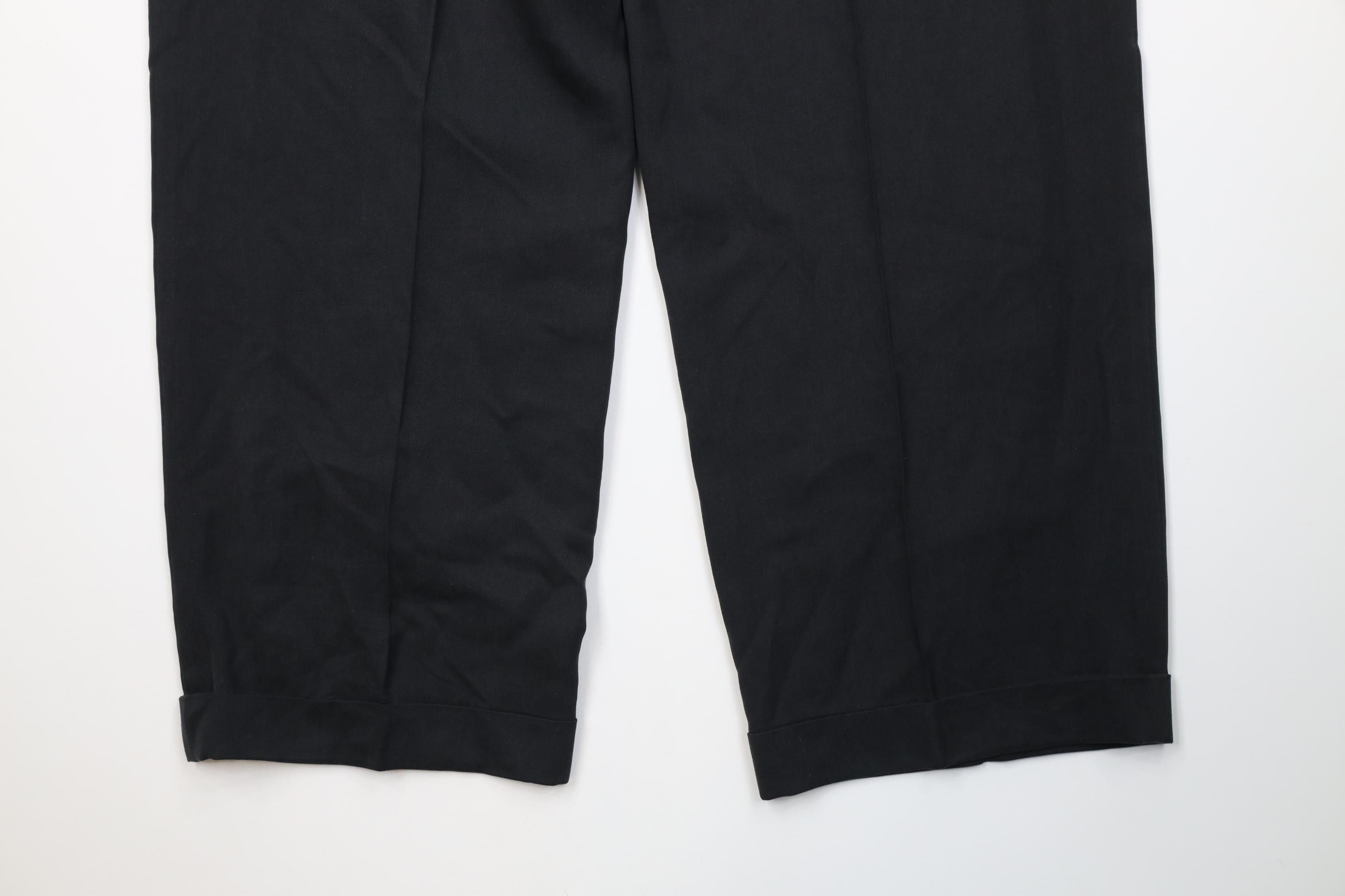 Nautica Vintage 90s Nautica Rigger Linen Wide Leg Chino Pants Black Size US 40 / EU 56 - 12 Thumbnail