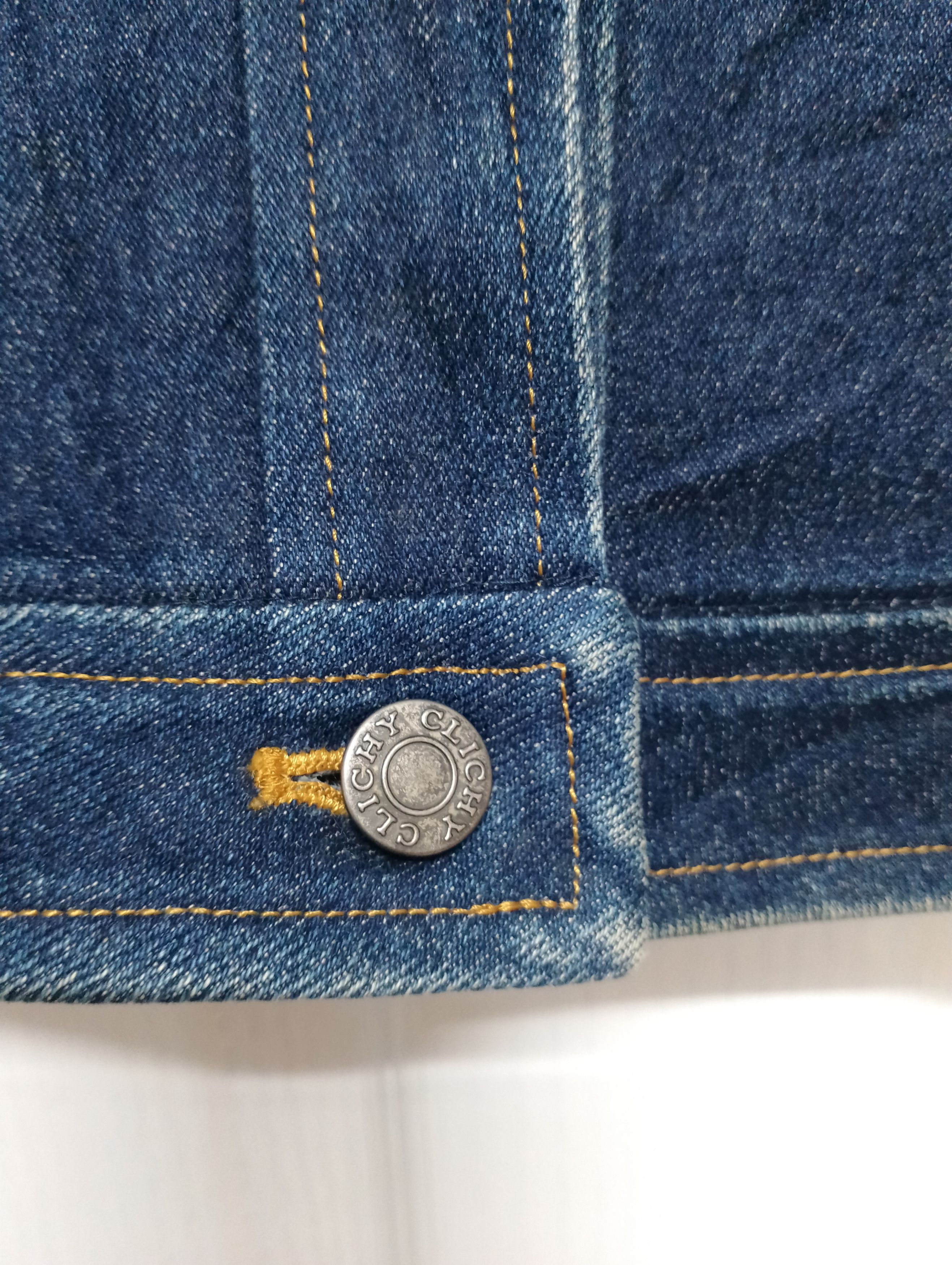 Japanese Brand CLICHY DENIM JACKET JAPAN XS SIZE 2 Size XS / US 0-2 / IT 36-38 - 9 Thumbnail