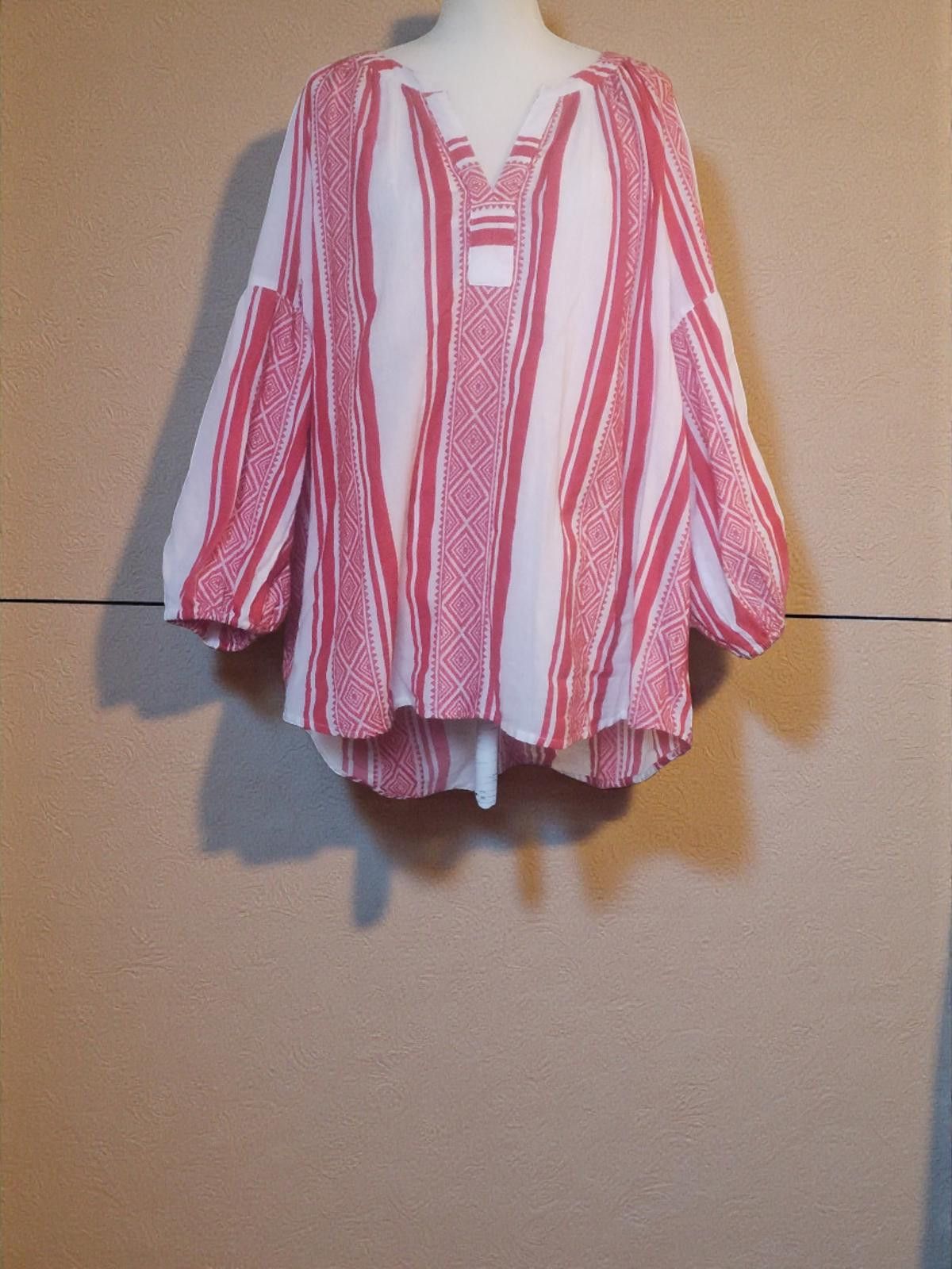Other Chelsea & Theodore Women's 100% Cotton Blouse Size 3XL Size 3XL / US 20-22 - 3 Thumbnail