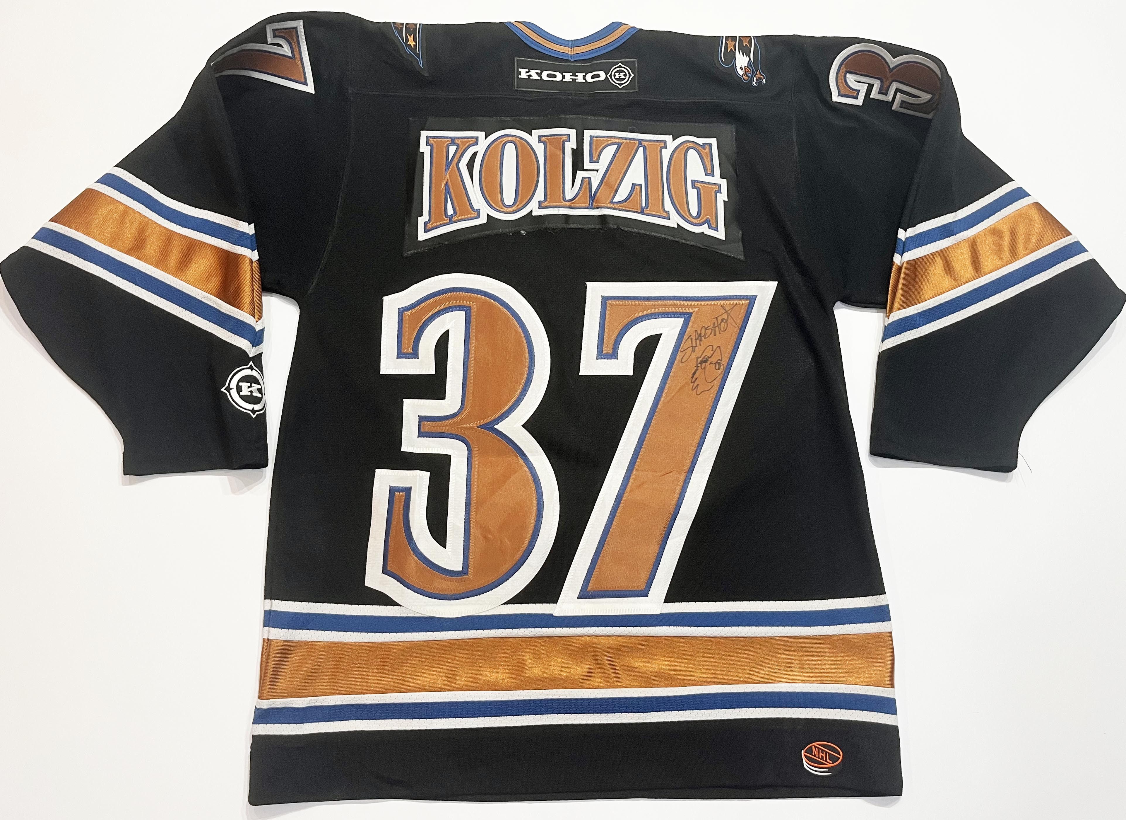 Koho Koho Washington Capitals KOLZIG #37 NHL Hockey Jersey Size US M / EU 48-50 / 2 - 1 Thumbnail