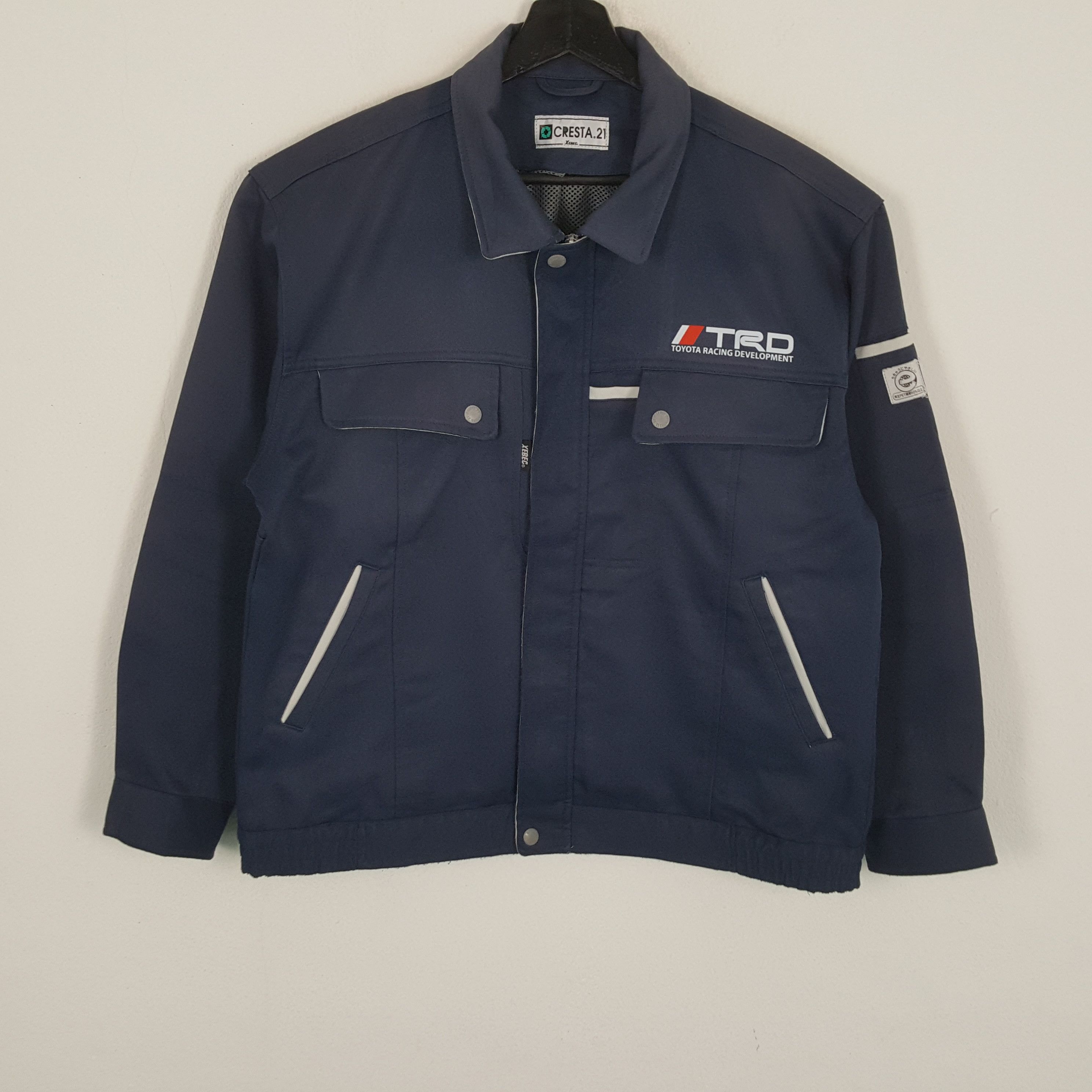 Japanese Brand × Vintage TRD TOYOTA RACING Development Motorsports Custom Art Jacket Size US M / EU 48-50 / 2 - 3 Thumbnail