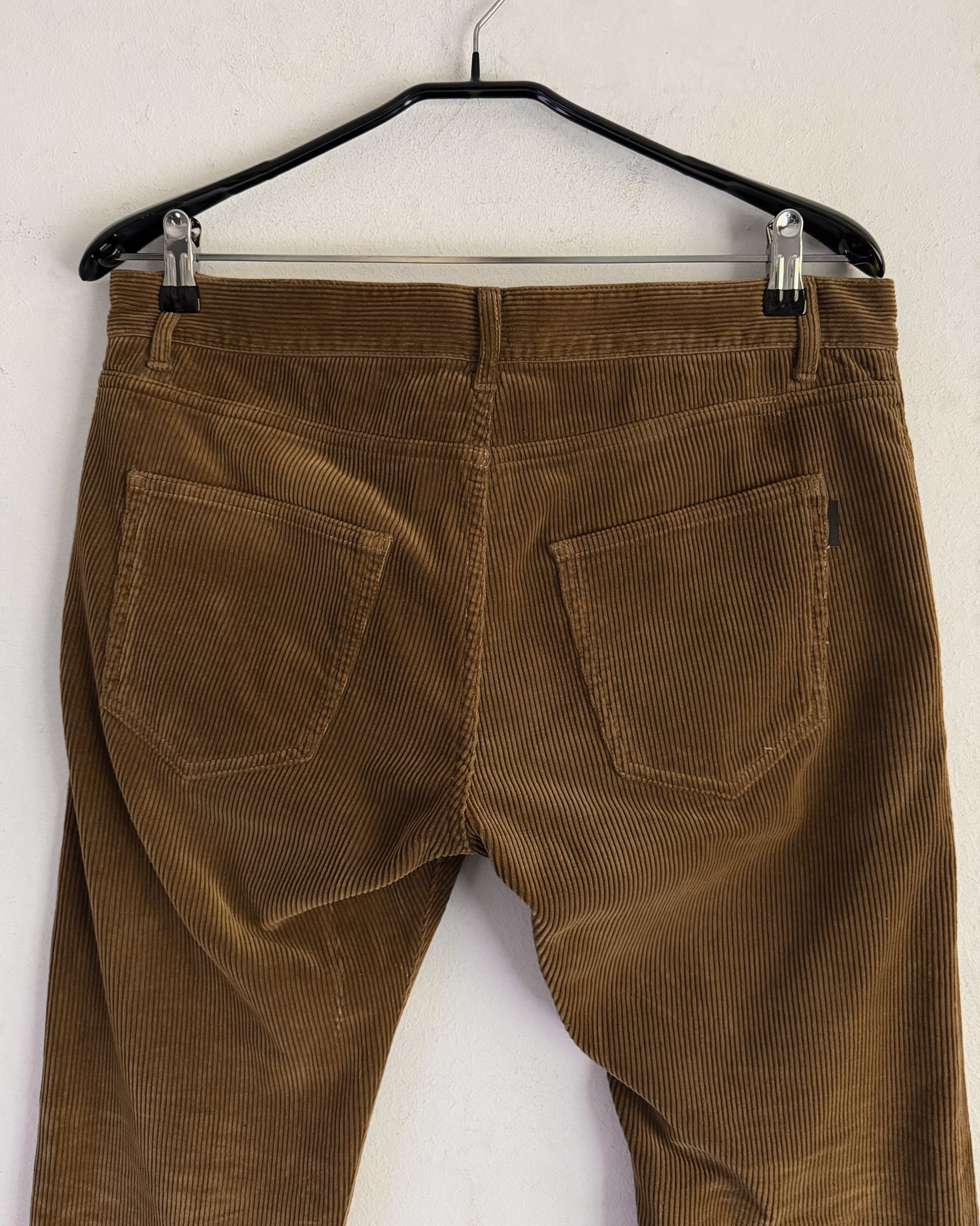 Saint Laurent Paris SLP Camel Corduroy D14 Pants Size US 31 - 3 Thumbnail