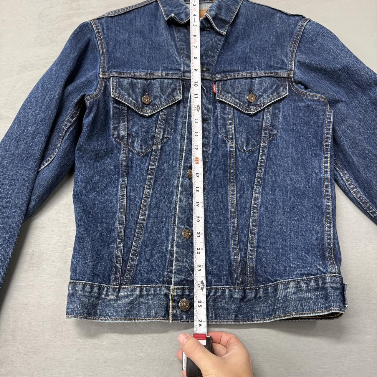 Levi's × Levi's Vintage Clothing Vintage 70s Levi’s Denim Trucker Jean Jacket Medium 526 Size US M / EU 48-50 / 2 - 6 Thumbnail