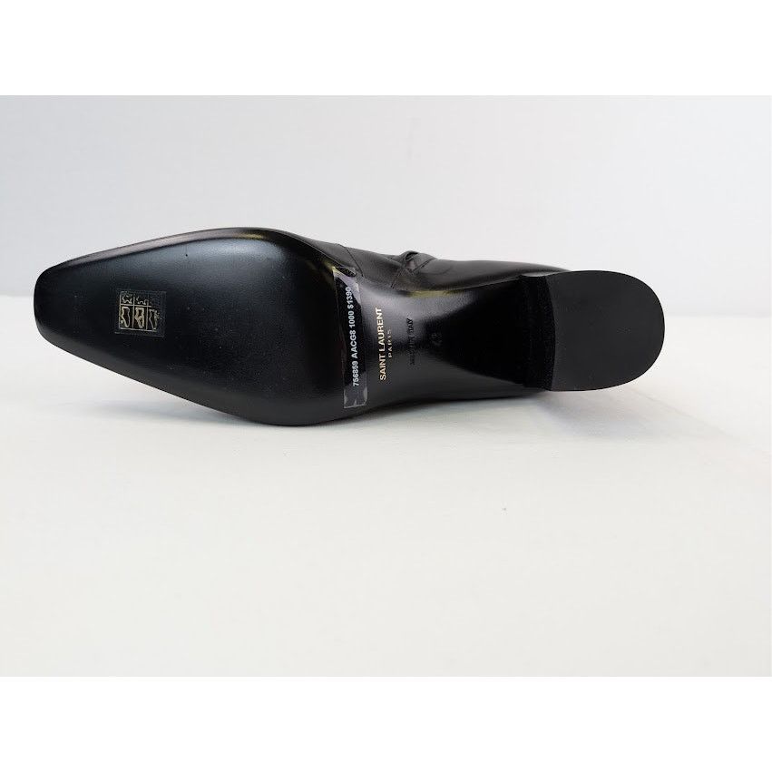 Saint Laurent Paris o1rshd1 XIV 70 Zipped Boot in Nero Size US 10 / EU 43 - 12 Thumbnail