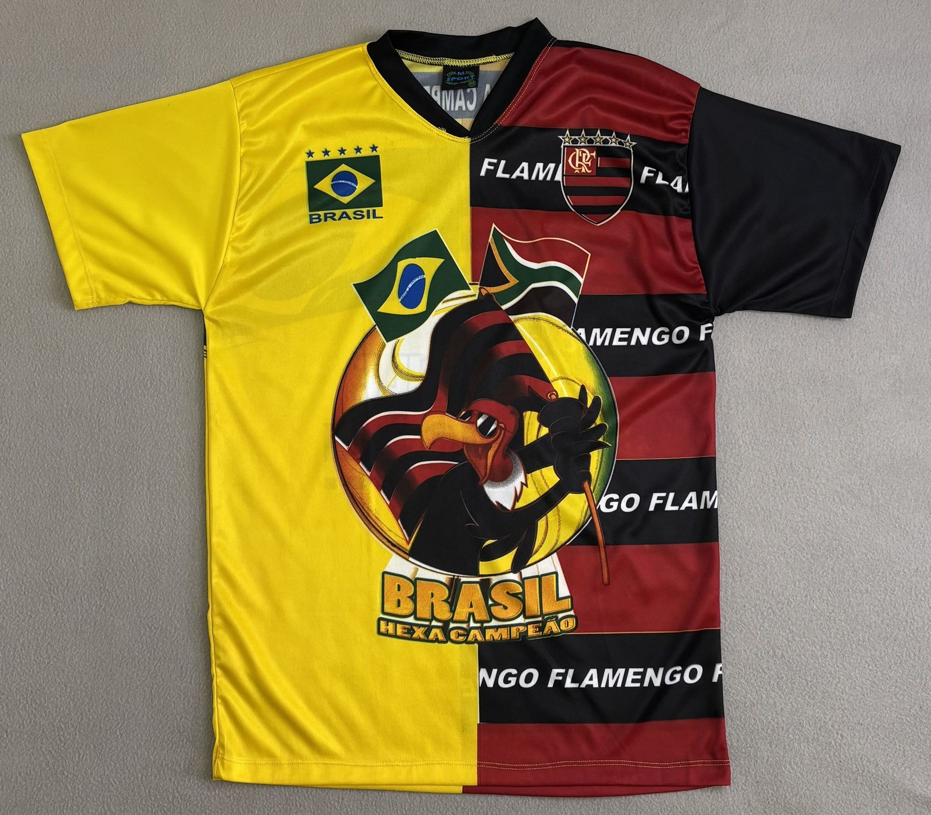 Vintage CR Flamengo Brazil Football Jersey Size M Size US M / EU 48-50 / 2 - 5 Thumbnail