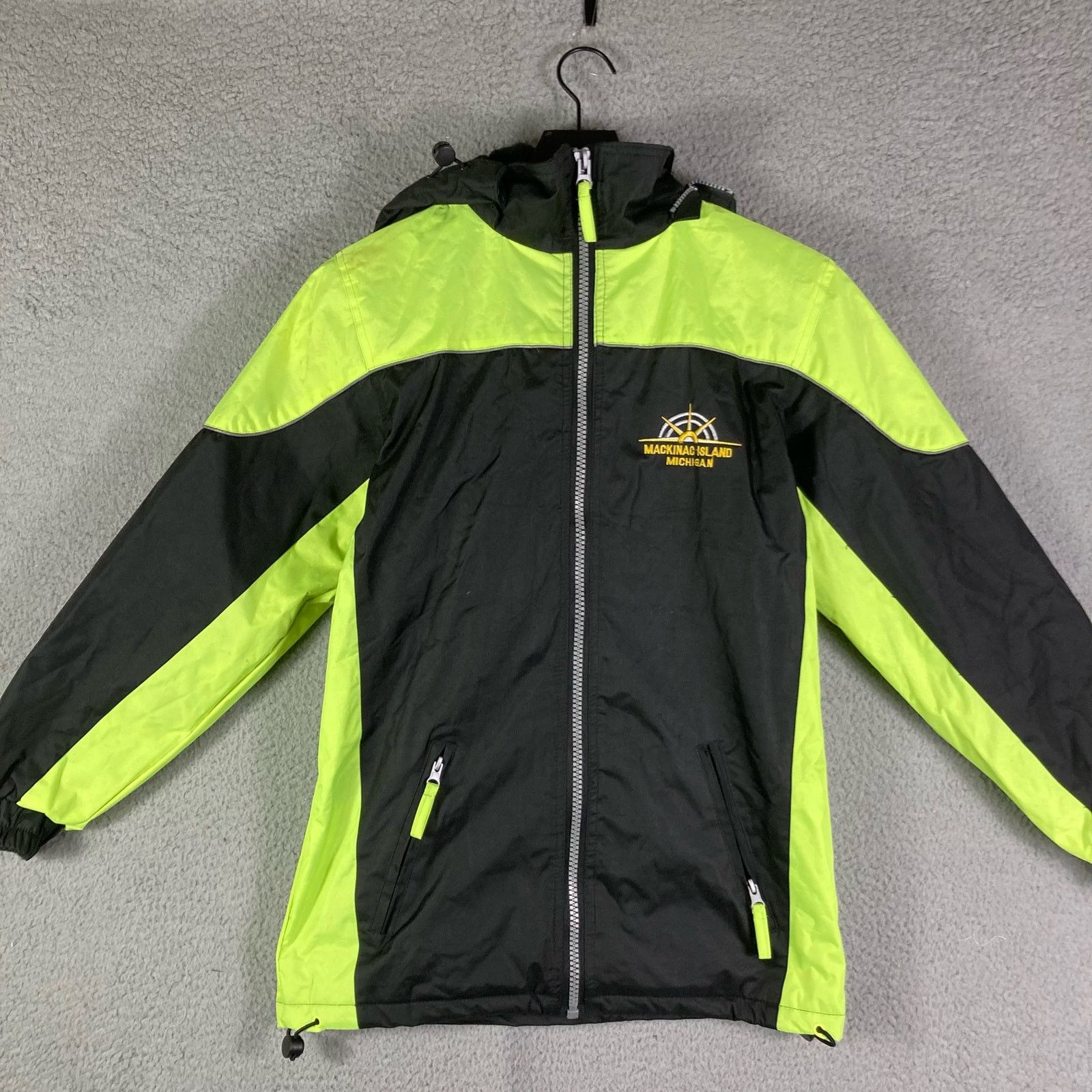 Other Mackinac Island Small Jacket Michigan Adult Hood Fleece Size US S / EU 44-46 / 1 - 8 Thumbnail