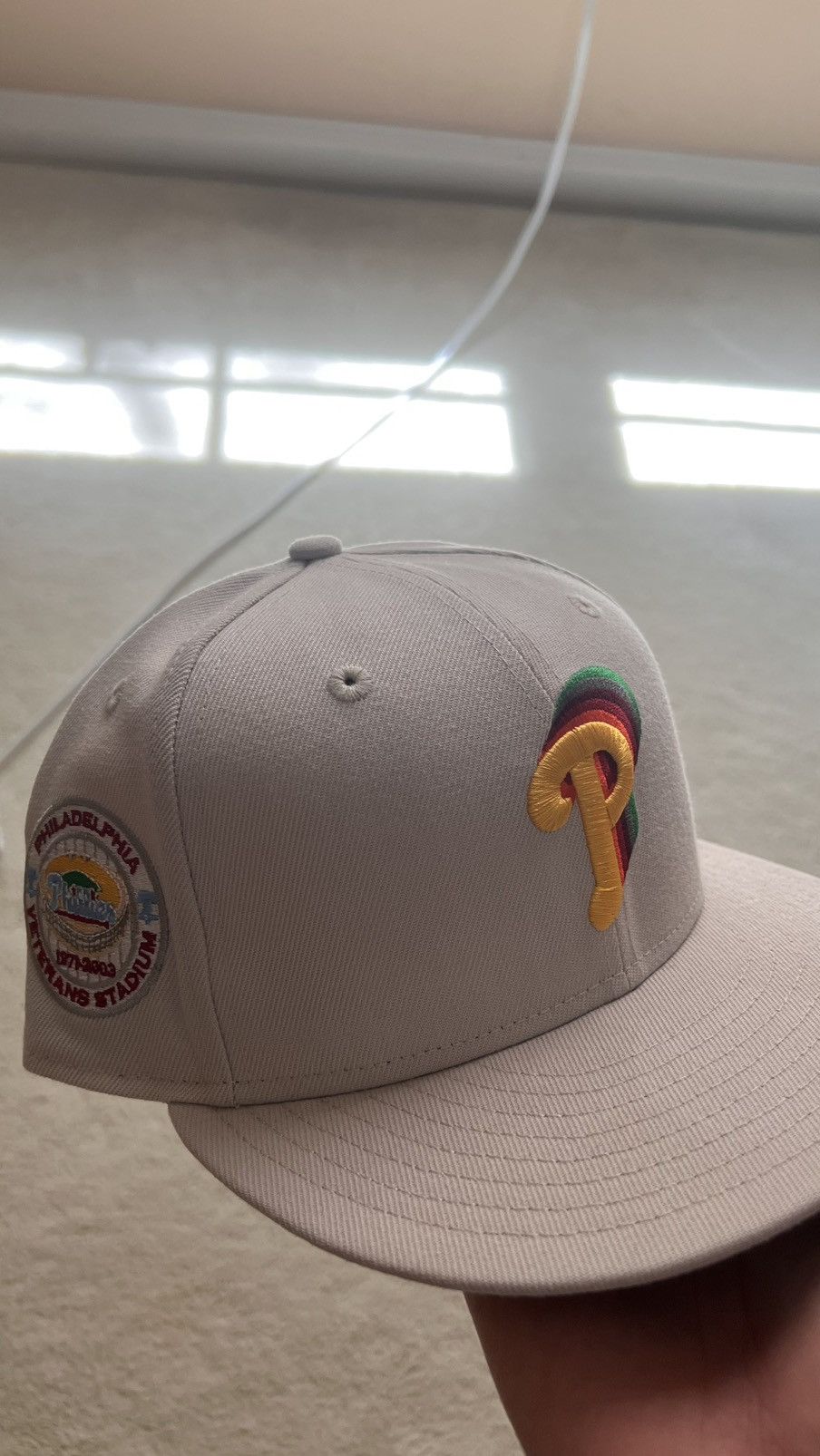 New Era New era Phillies Shadow Fan Treasures 7 1/8 Veterans Stadium Size ONE SIZE - 1 Thumbnail