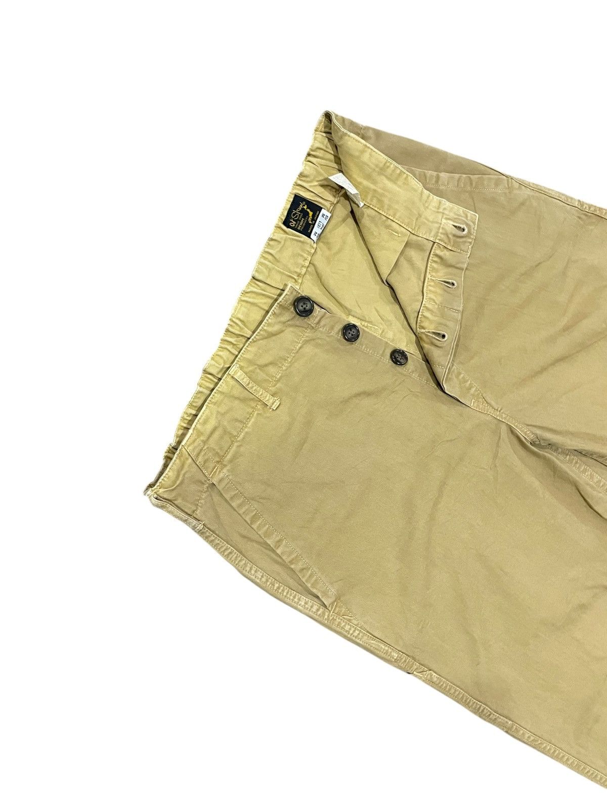 Orslow VTG 90s Orslow Button Fly HBT Pants Size US 33 - 2 Thumbnail