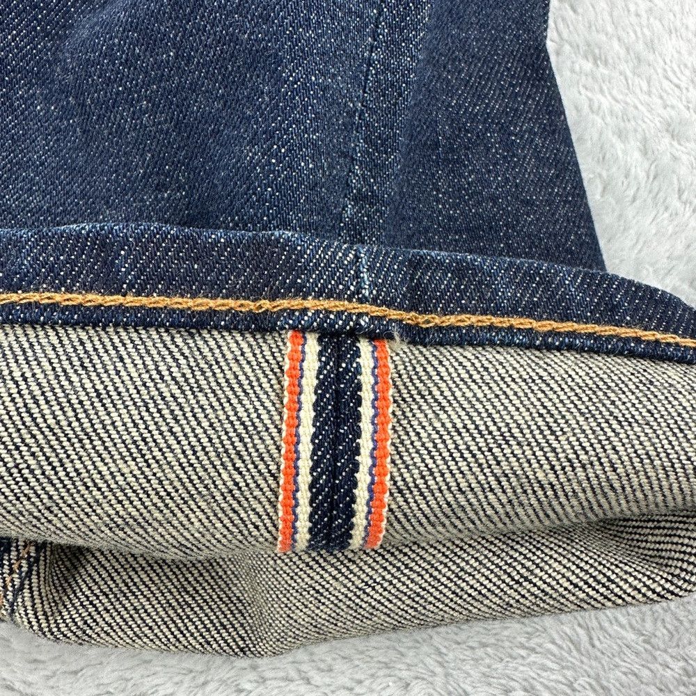 KATO Kato NWT 14 oz 4 way stretch selvedge "the pen" slim men's Size US 34 / EU 50 - 6 Thumbnail