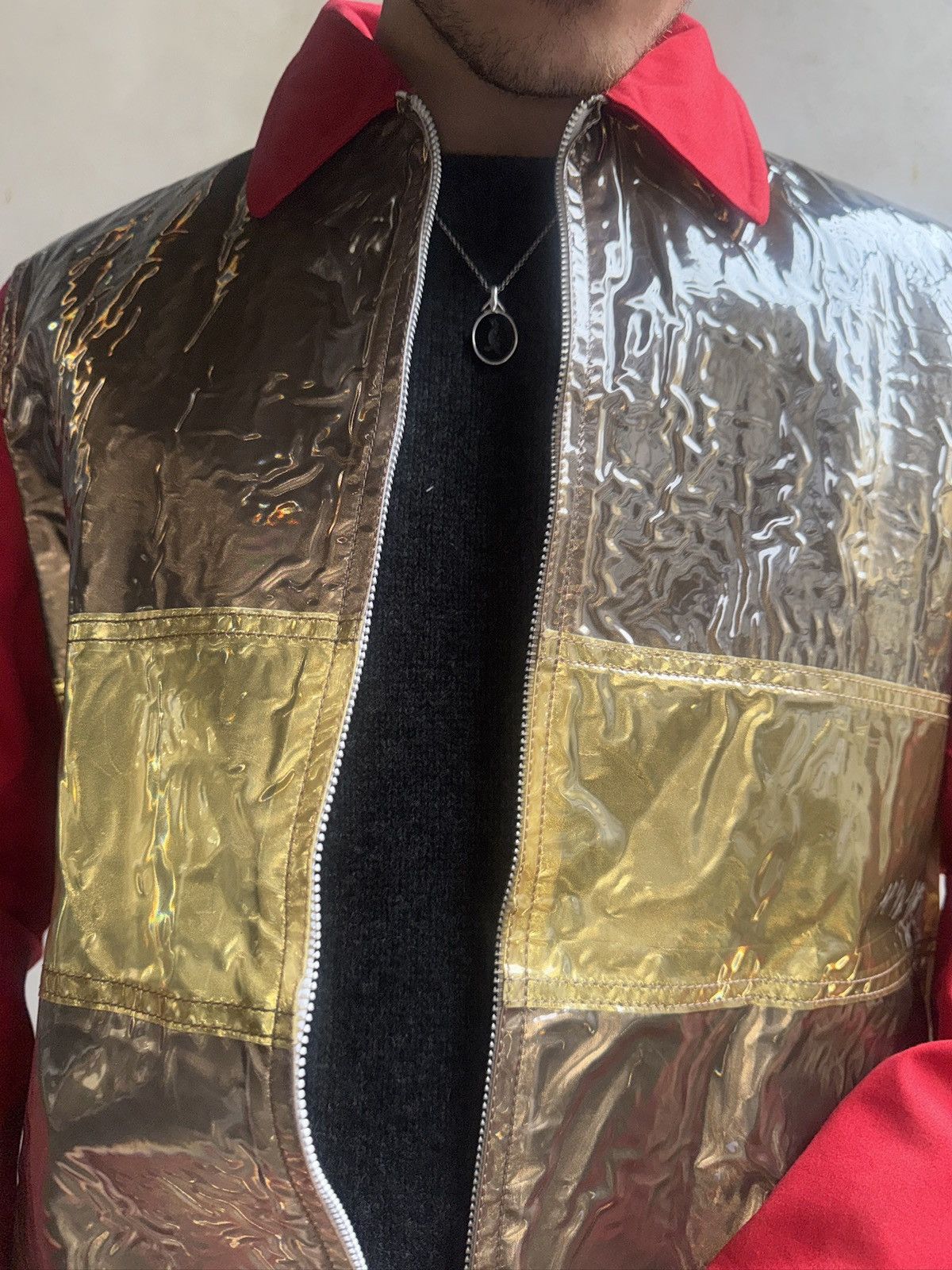 Comme des Garcons Homme Plus Comme des Garçons Homme Plus SS 1996 Vinyl PVC 3M Jacket Size US M / EU 48-50 / 2 - 5 Thumbnail